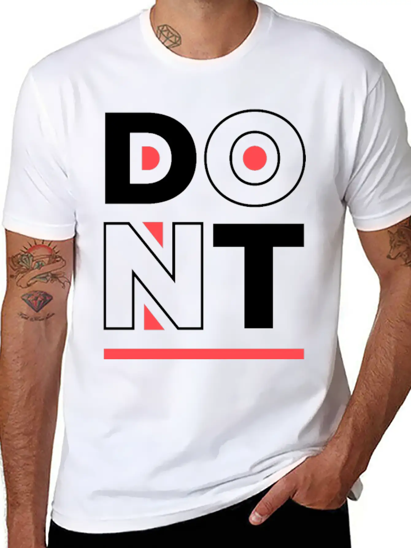 Don't Be Sad My Love Gift Motivation Breathable Soft Cotton T-Shirt – Timeless Casual Look