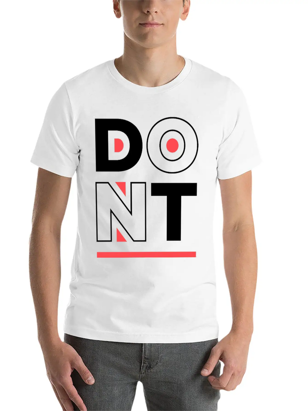 Don't Be Sad My Love Gift Motivation Breathable Soft Cotton T-Shirt – Timeless Casual Look