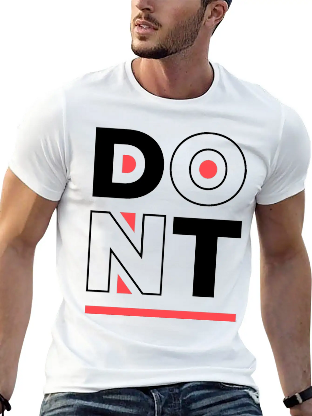 Don't Be Sad My Love Gift Motivation Breathable Soft Cotton T-Shirt – Timeless Casual Look