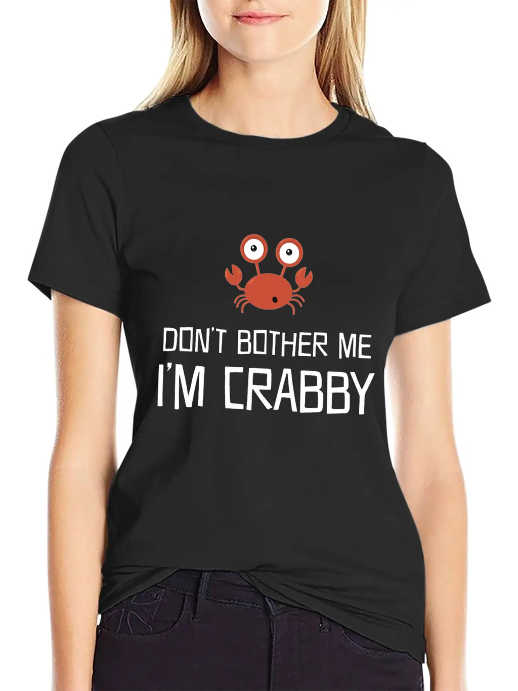 Don'T Bother Me I'M Crabby Funny Crab Moody Person Unisex Casual T-Shirt – Clean Design For Daily Comfort