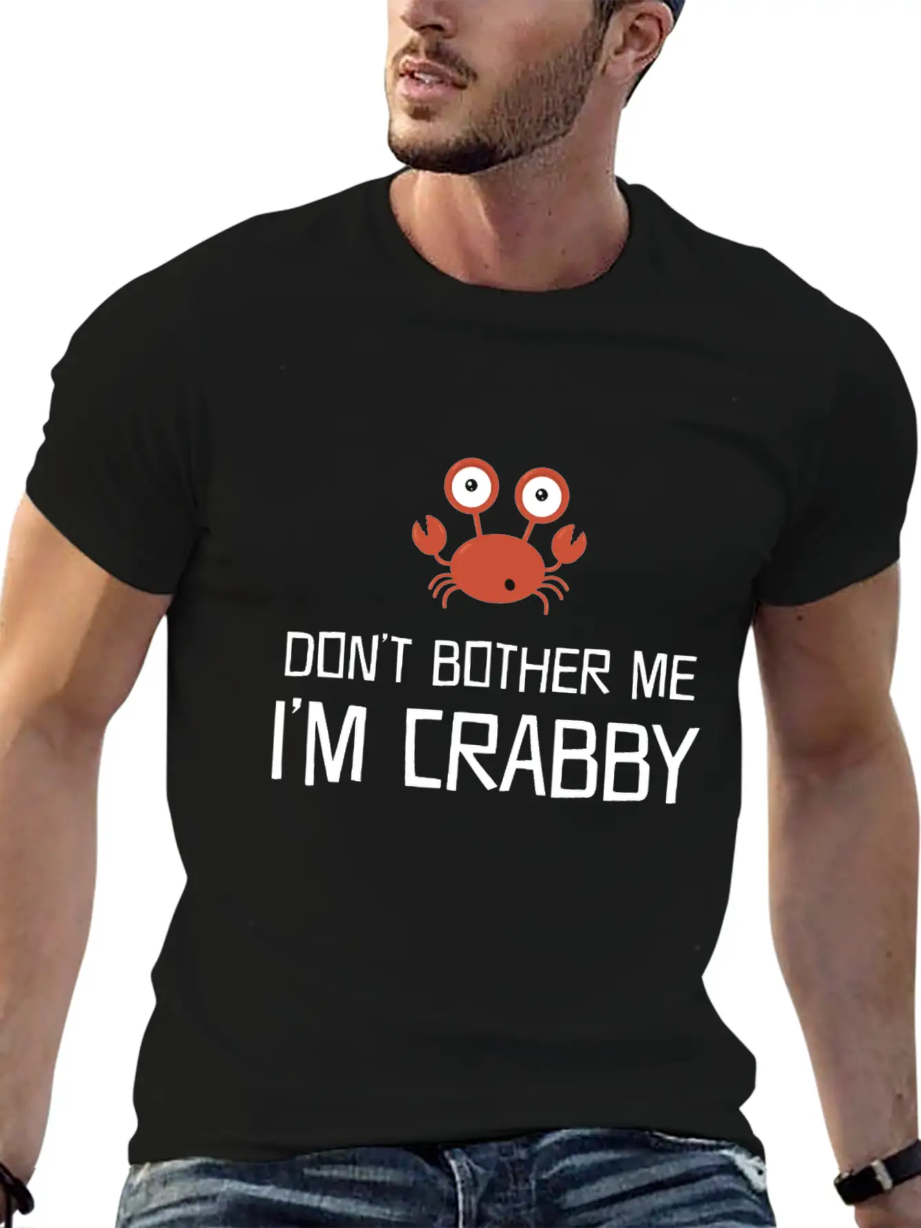 Don'T Bother Me I'M Crabby Funny Crab Moody Person Unisex Casual T-Shirt – Clean Design For Daily Comfort