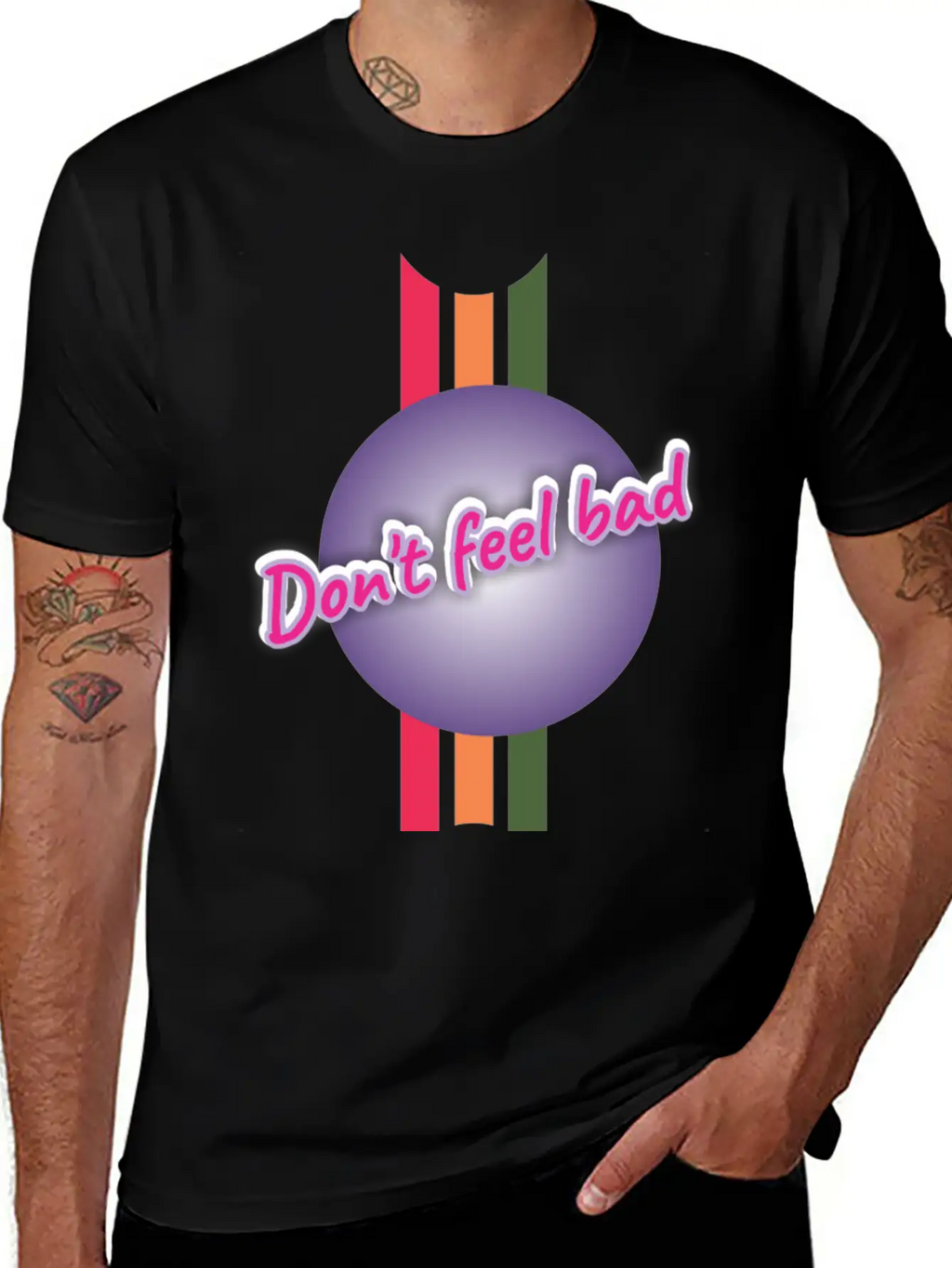 Dont Feel Bad Casual Graphic T-Shirt – Simple And Comfortable Daily Wear