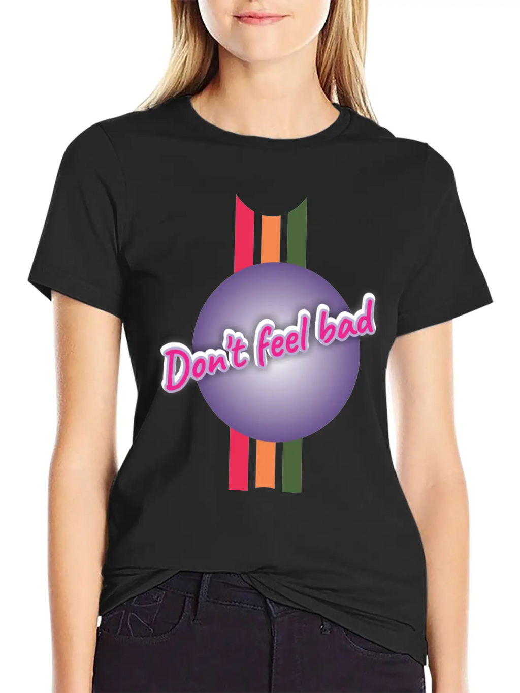 Dont Feel Bad Casual Graphic T-Shirt – Simple And Comfortable Daily Wear