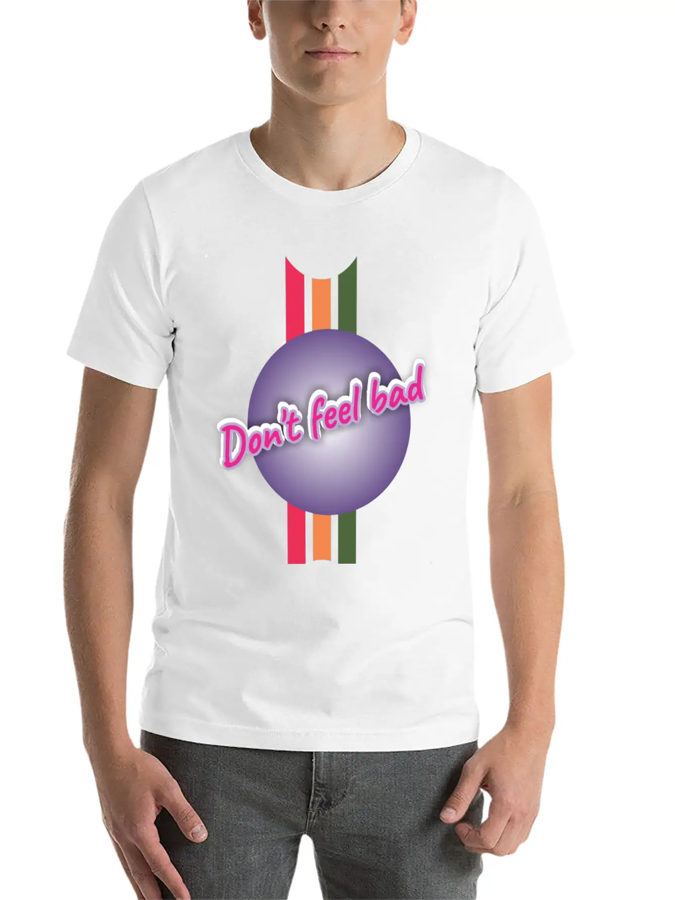 Dont Feel Bad Casual Graphic T-Shirt – Simple And Comfortable Daily Wear