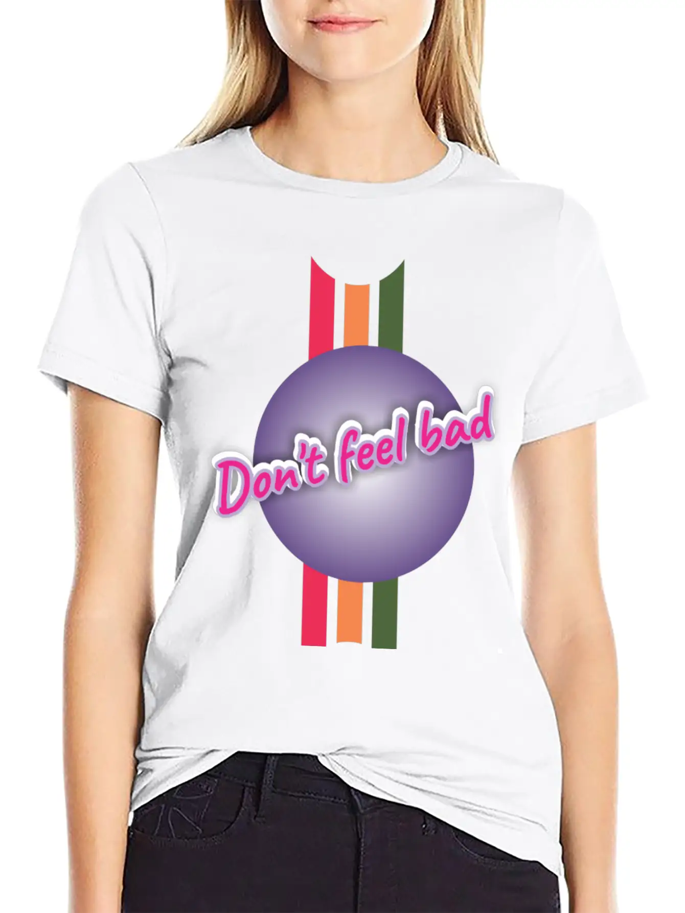 Dont Feel Bad Casual Graphic T-Shirt – Simple And Comfortable Daily Wear
