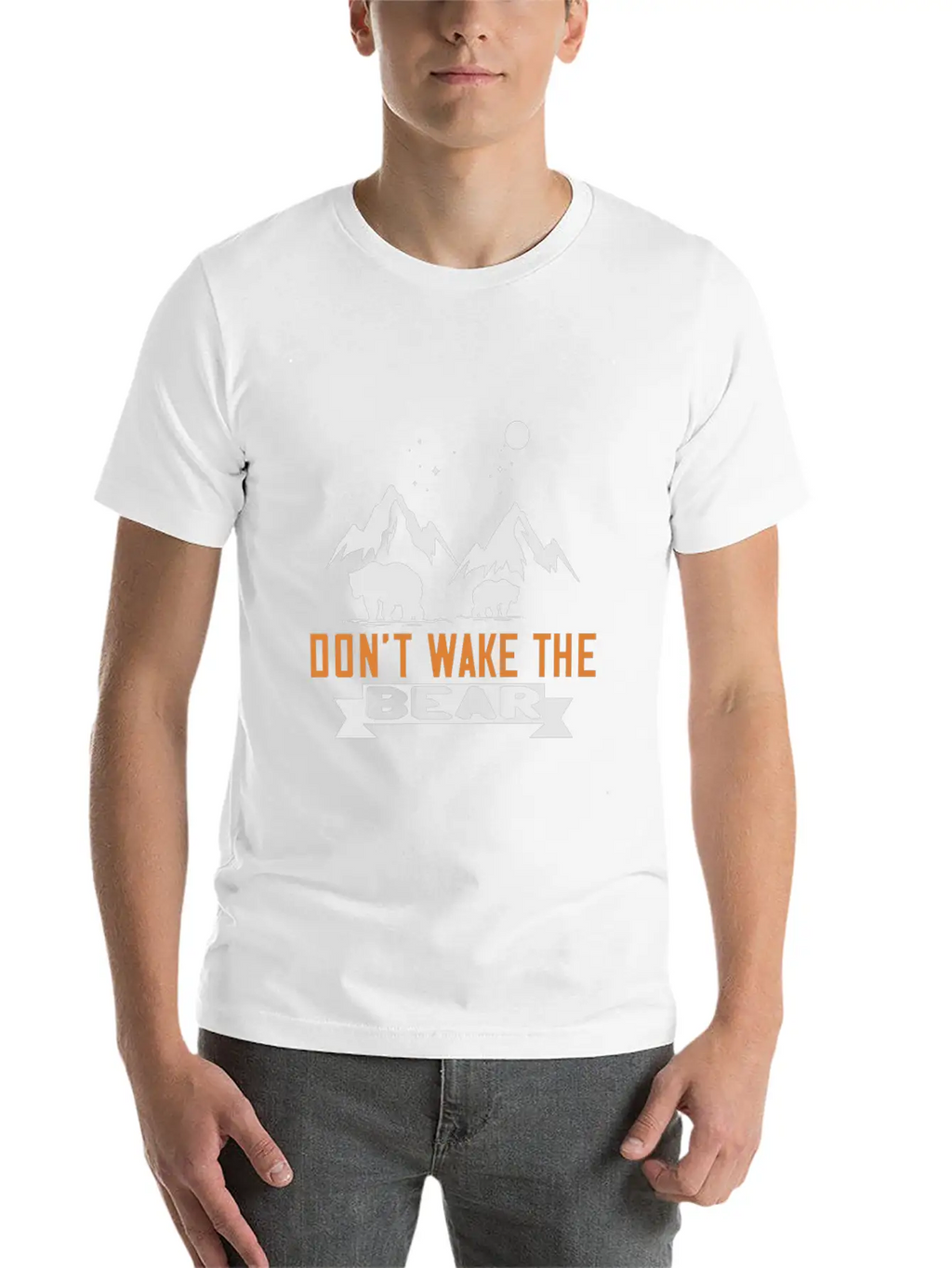 Don´t Wake The Bear Stylish Everyday T-Shirt – Unisex Basic Cotton Tee