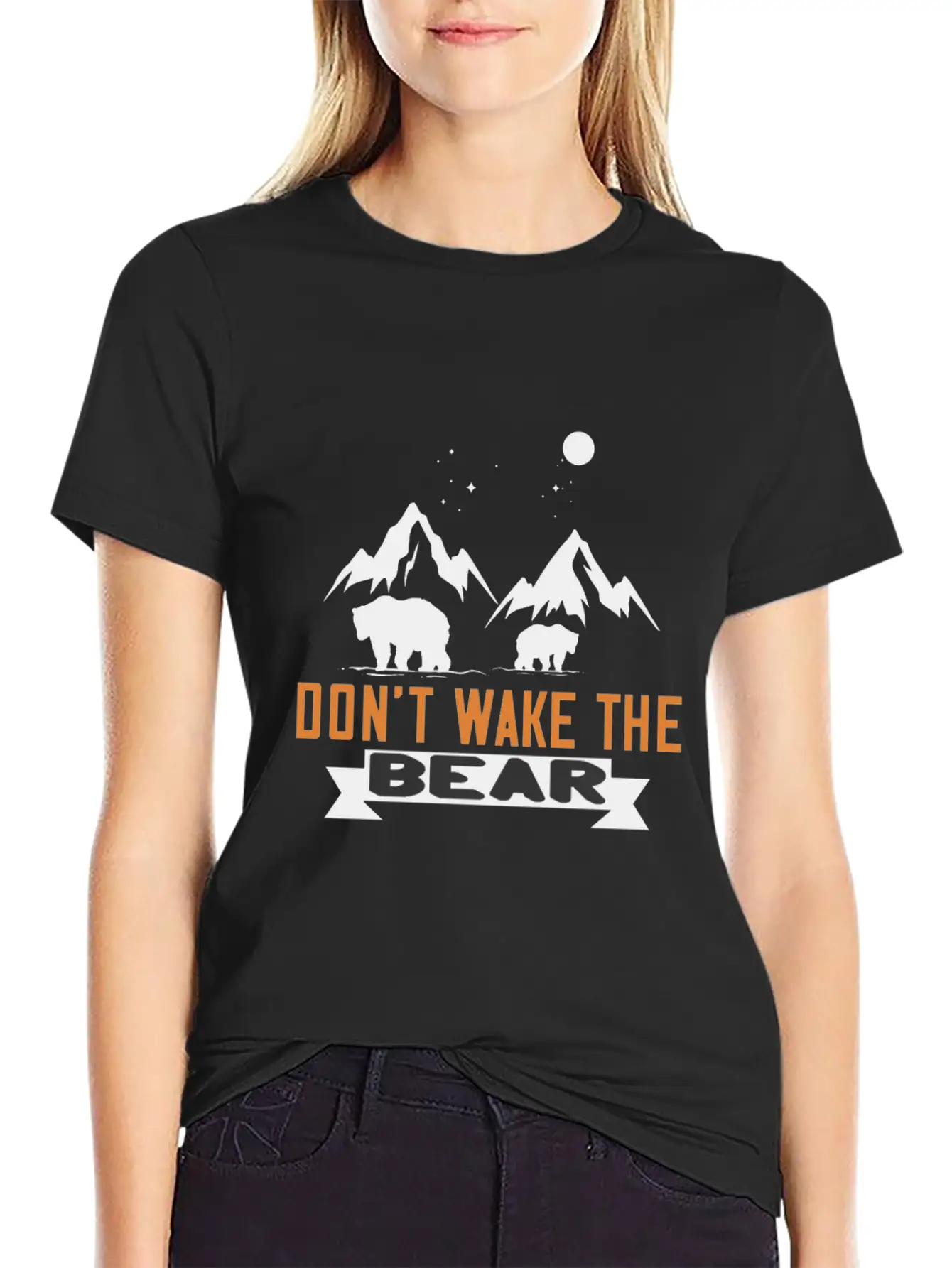 Don´t Wake The Bear Stylish Everyday T-Shirt – Unisex Basic Cotton Tee