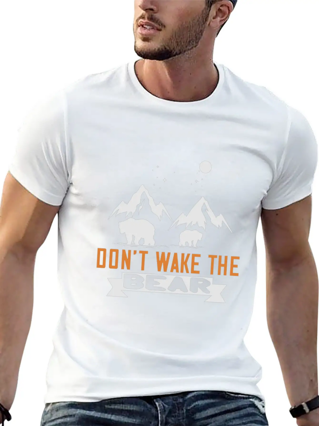 Don´t Wake The Bear Stylish Everyday T-Shirt – Unisex Basic Cotton Tee