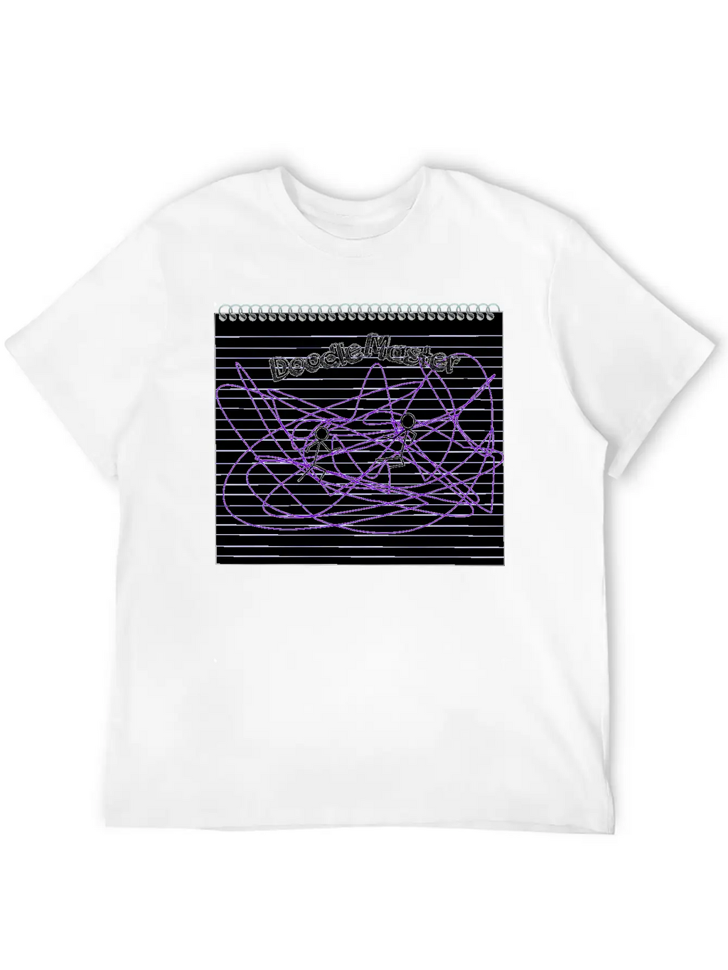 Doodle Master Unisex Short Sleeve Soft Cotton T-Shirt – Casual Everyday Wear