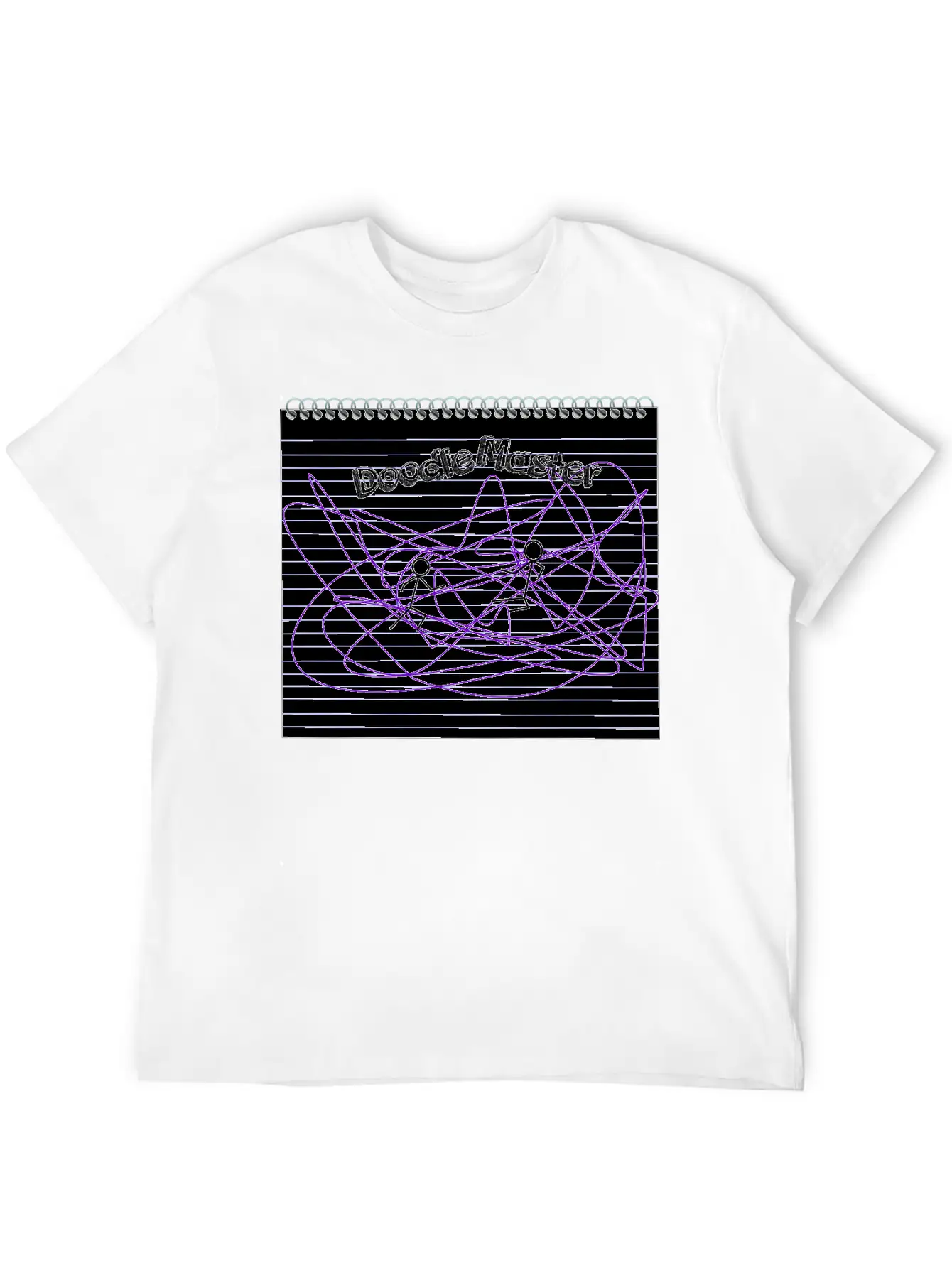 Doodle Master Unisex Short Sleeve Soft Cotton T-Shirt – Casual Everyday Wear