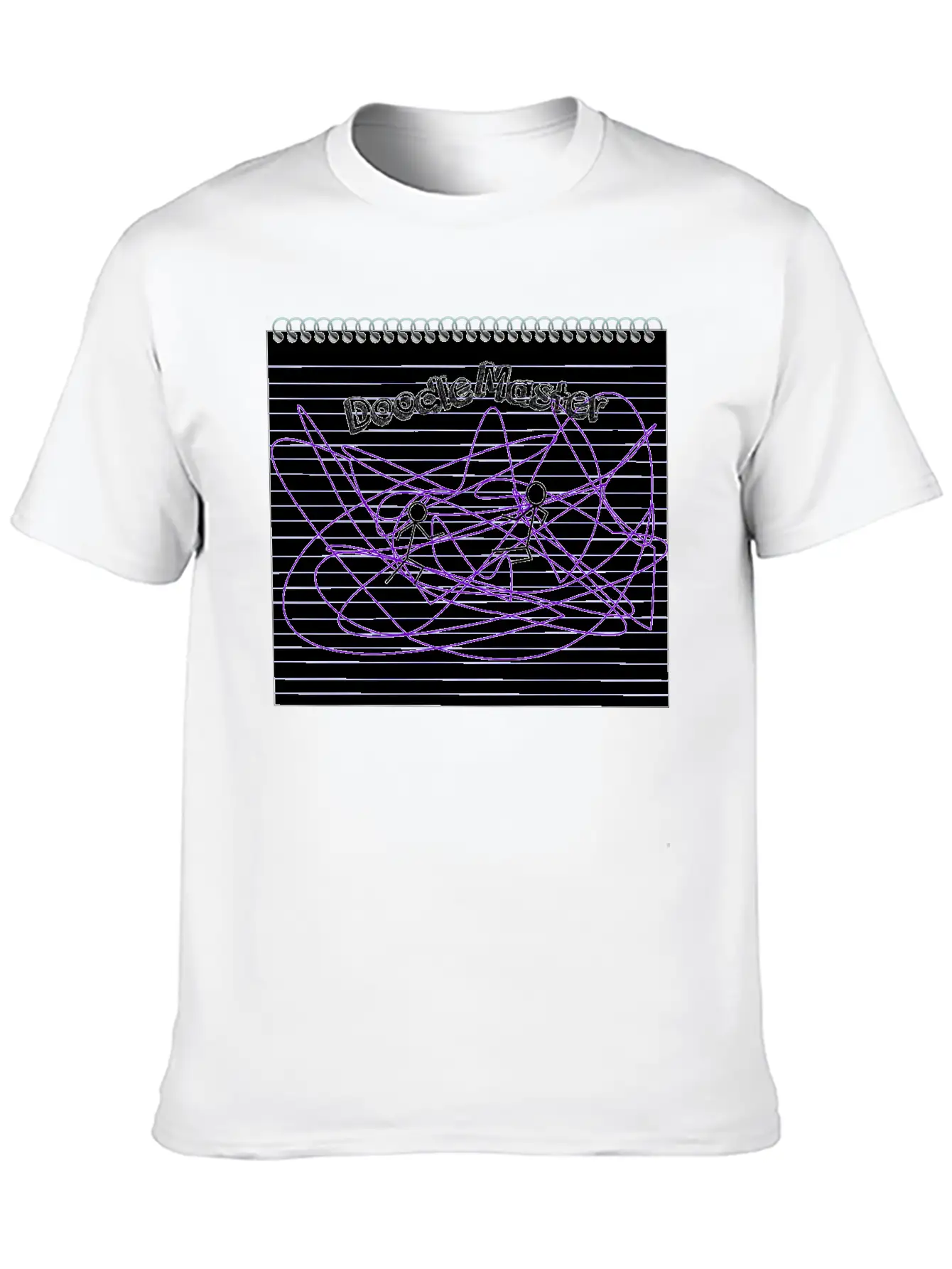 Doodle Master Unisex Short Sleeve Soft Cotton T-Shirt – Casual Everyday Wear