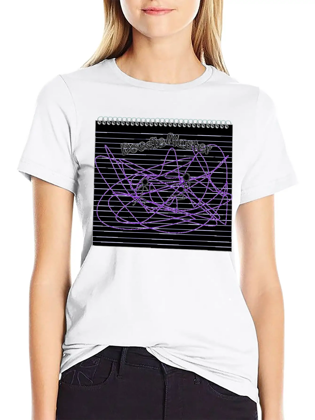 Doodle Master Unisex Short Sleeve Soft Cotton T-Shirt – Casual Everyday Wear