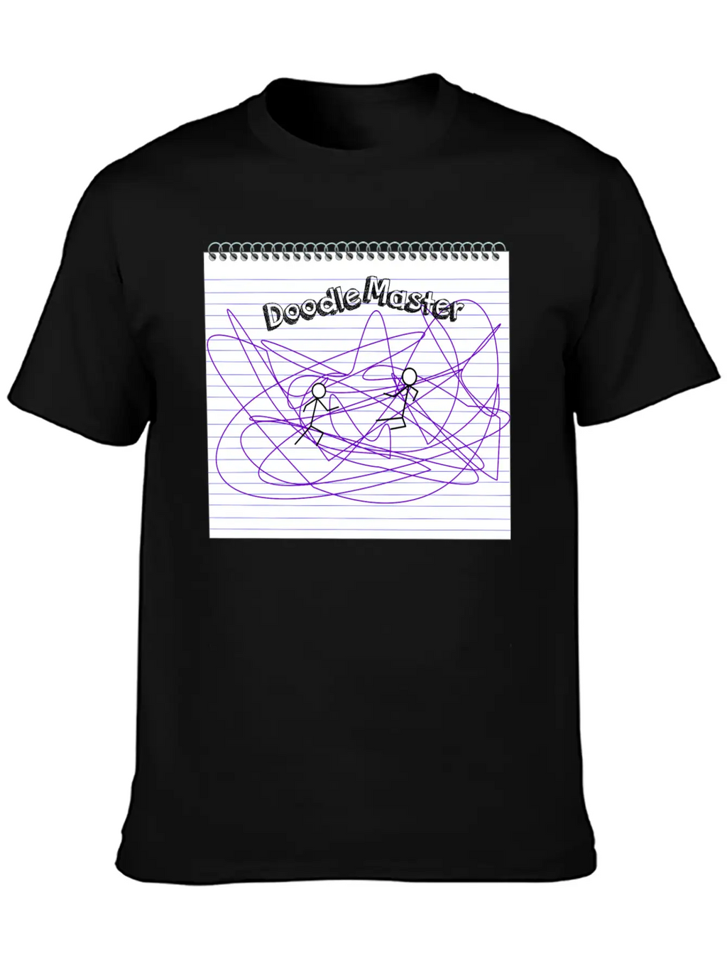 Doodle Master Unisex Short Sleeve Soft Cotton T-Shirt – Casual Everyday Wear