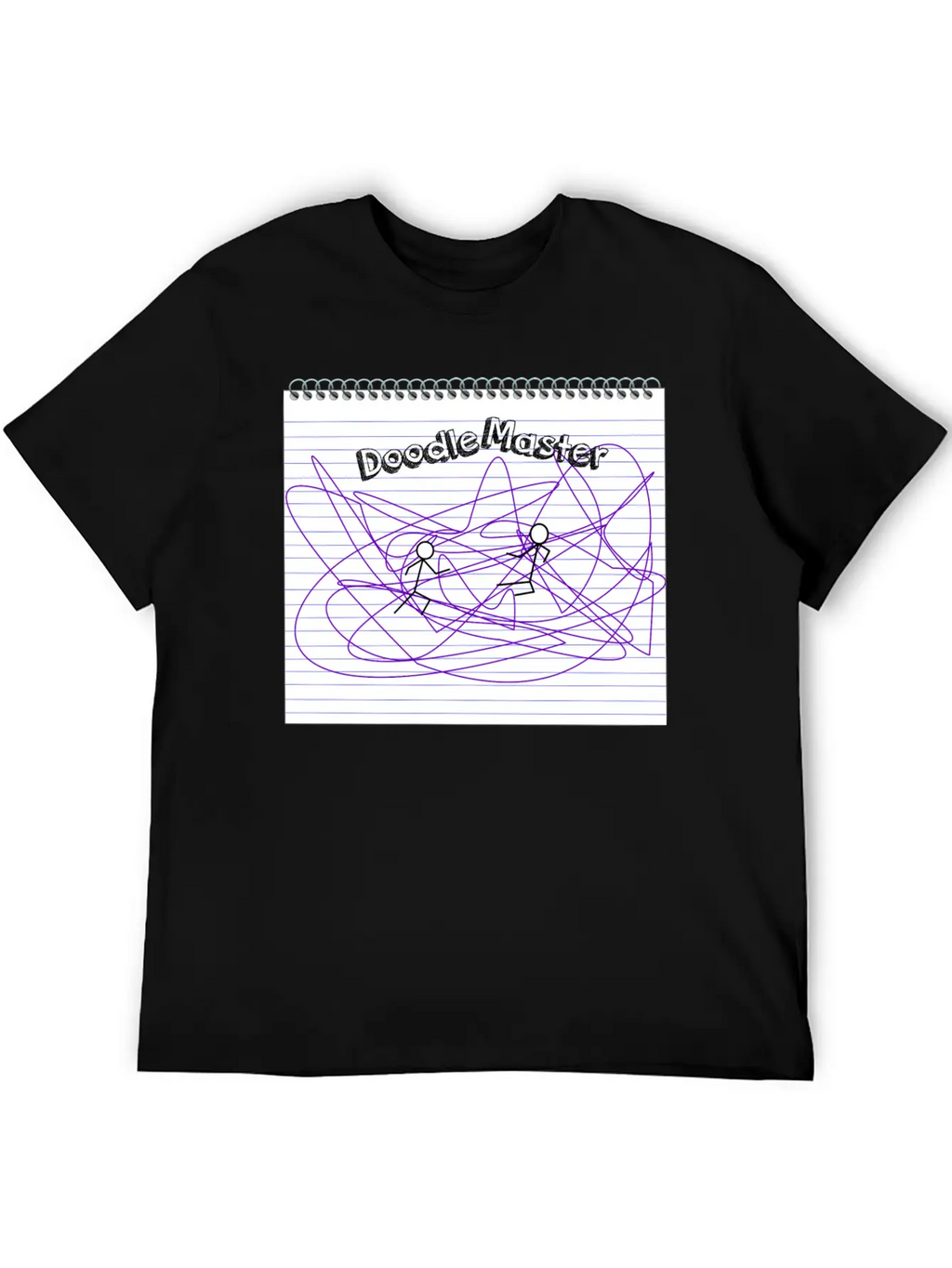 Doodle Master Unisex Short Sleeve Soft Cotton T-Shirt – Casual Everyday Wear