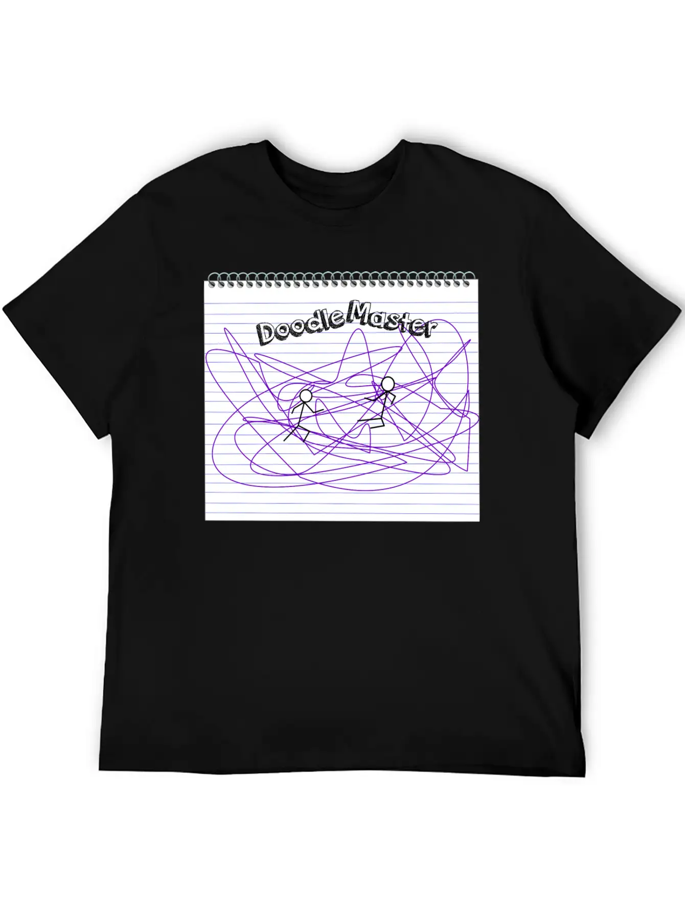 Doodle Master Unisex Short Sleeve Soft Cotton T-Shirt – Casual Everyday Wear