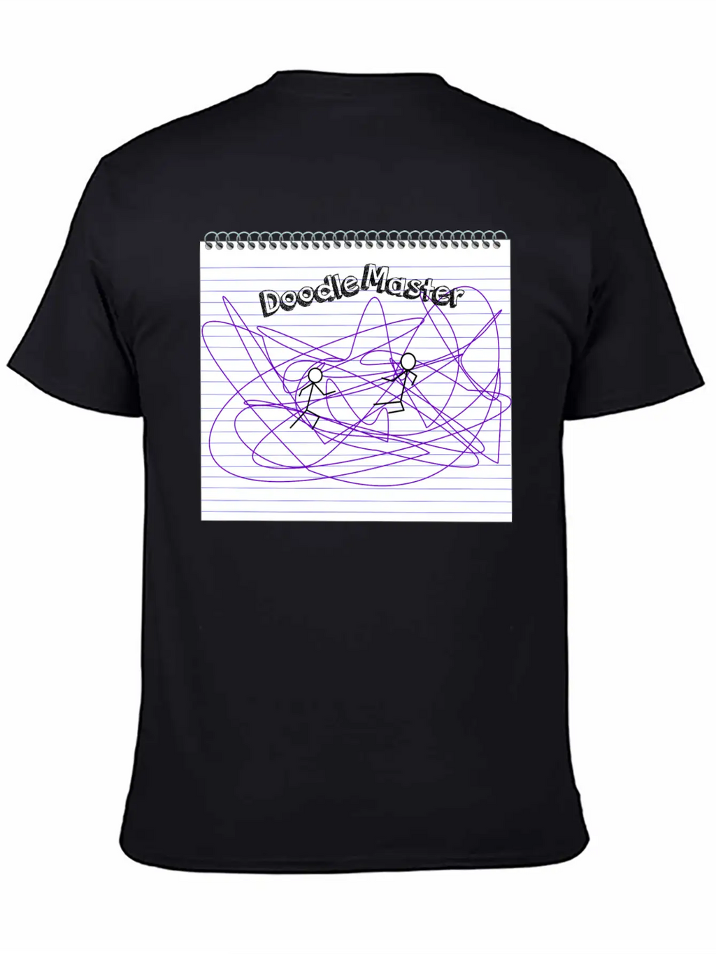 Doodle Master Unisex Short Sleeve Soft Cotton T-Shirt – Casual Everyday Wear