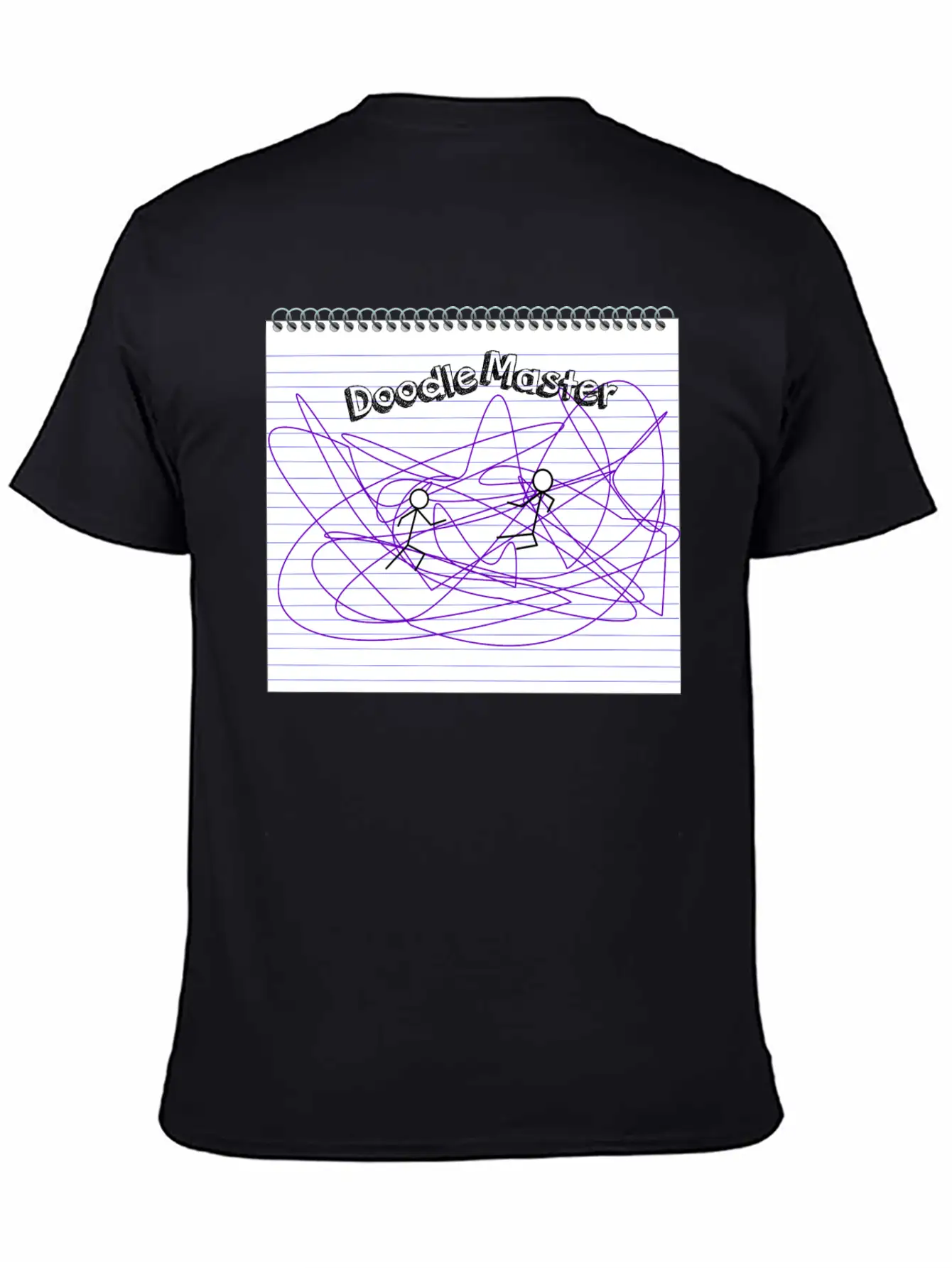 Doodle Master Unisex Short Sleeve Soft Cotton T-Shirt – Casual Everyday Wear