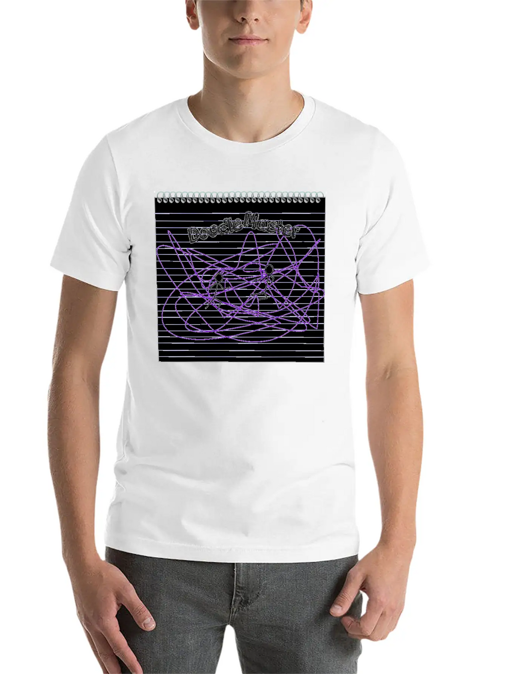 Doodle Master Unisex Short Sleeve Soft Cotton T-Shirt – Casual Everyday Wear