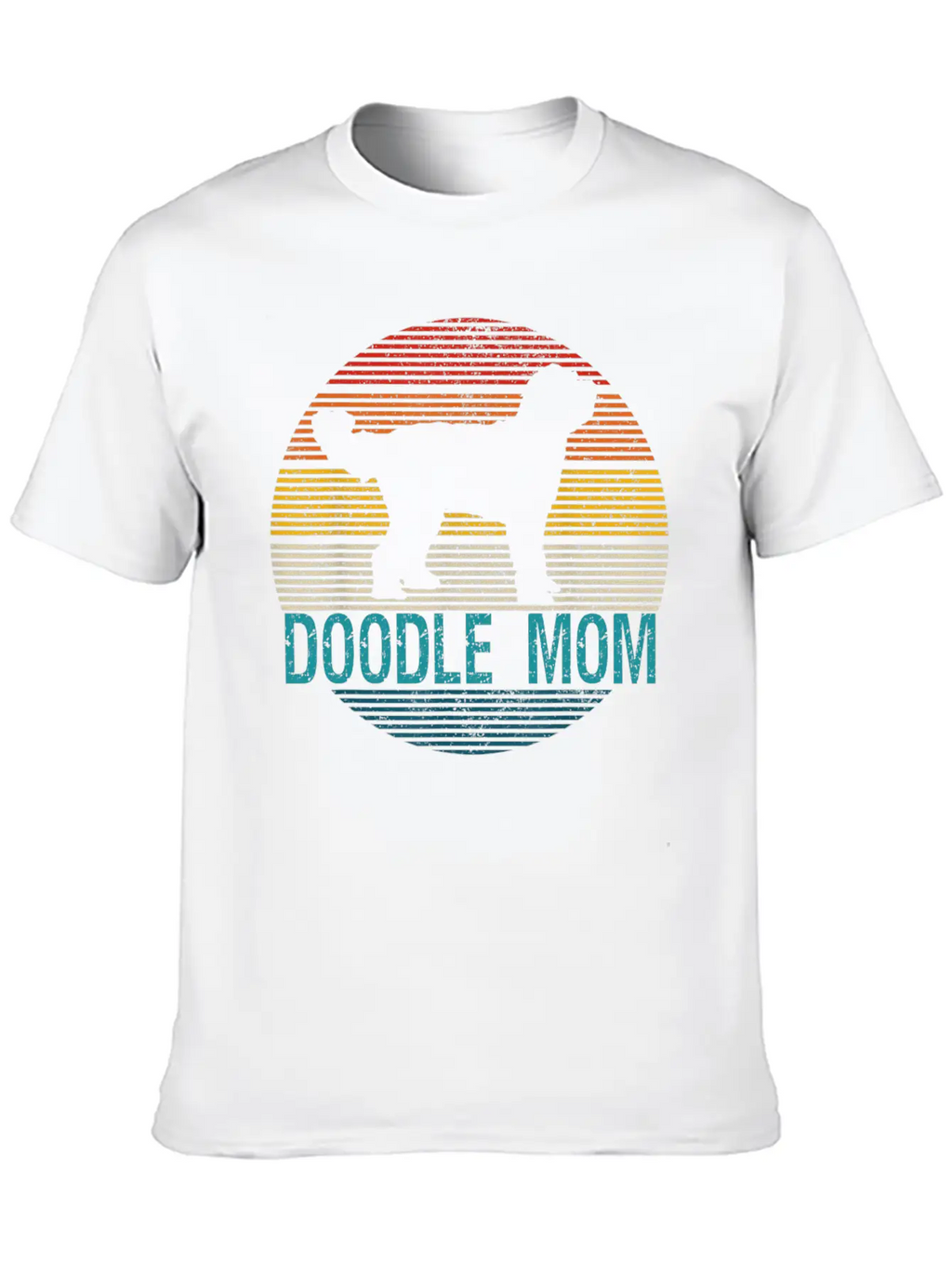 Doodle Mom Dog Owner Unisex Short Sleeve Soft Cotton T-Shirt – Casual Everyday Wear