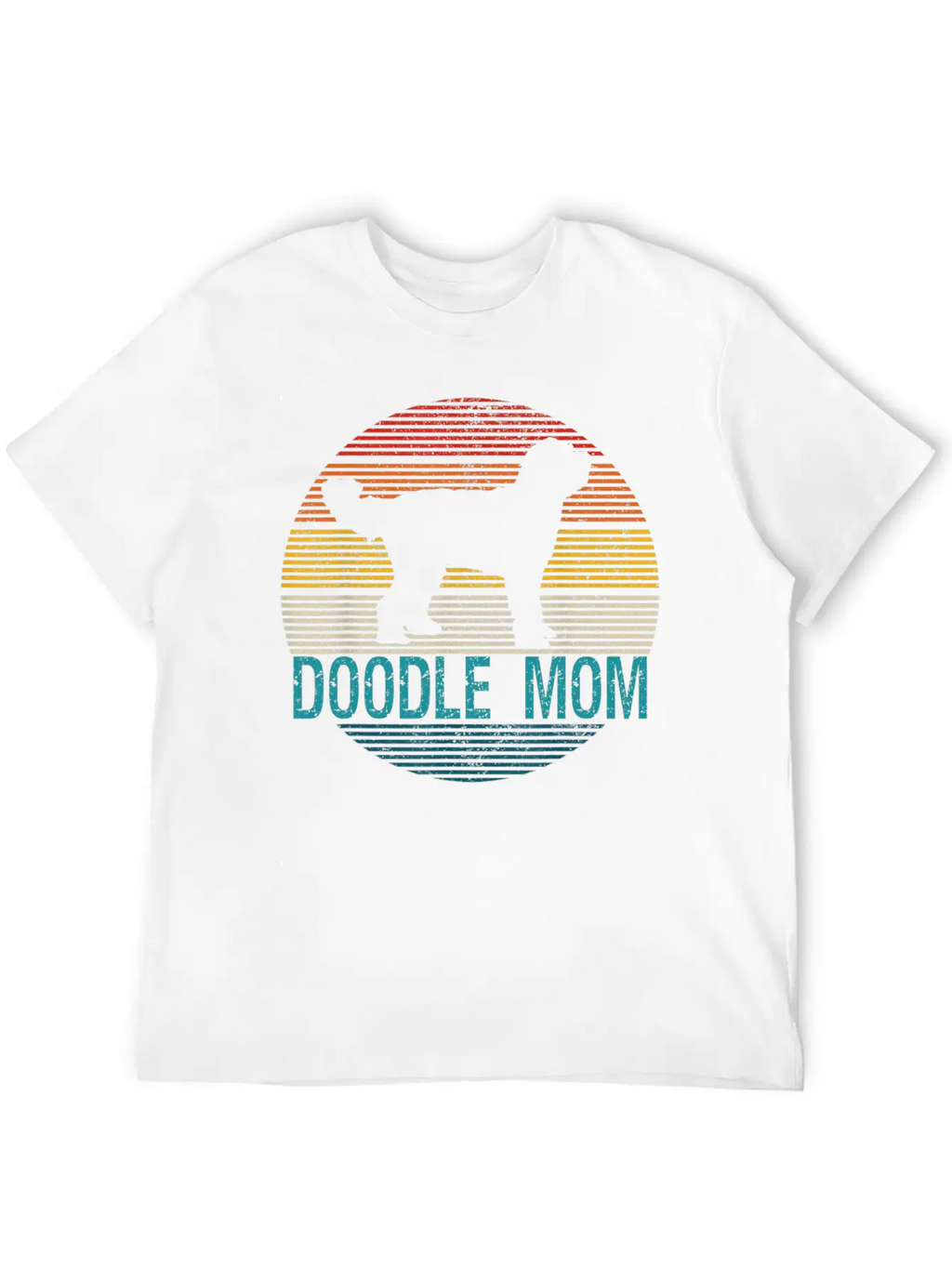 Doodle Mom Dog Owner Unisex Short Sleeve Soft Cotton T-Shirt – Casual Everyday Wear