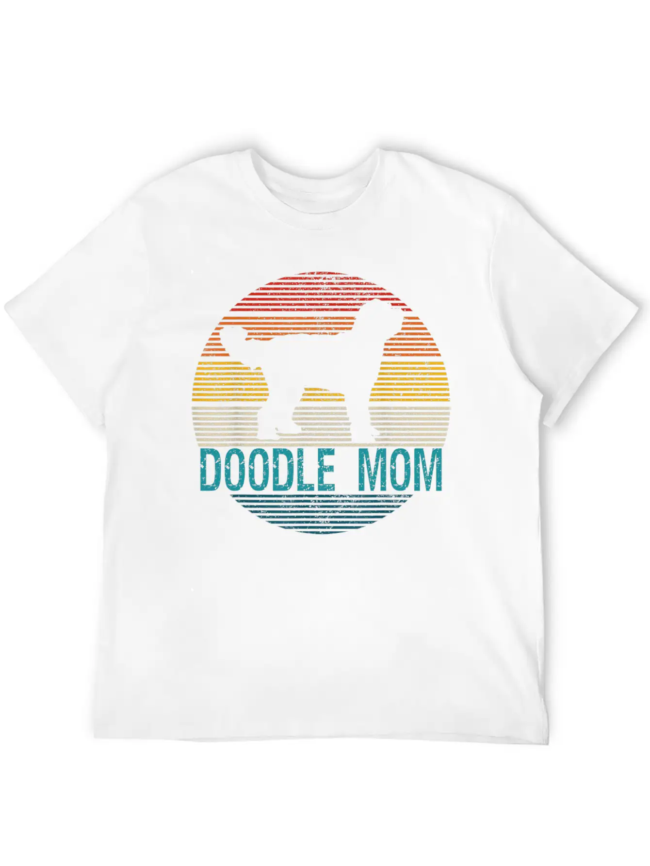 Doodle Mom Dog Owner Unisex Short Sleeve Soft Cotton T-Shirt – Casual Everyday Wear