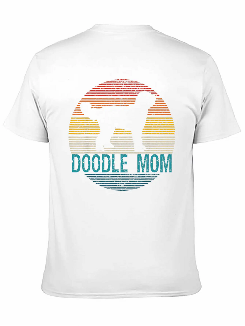 Doodle Mom Dog Owner Unisex Short Sleeve Soft Cotton T-Shirt – Casual Everyday Wear
