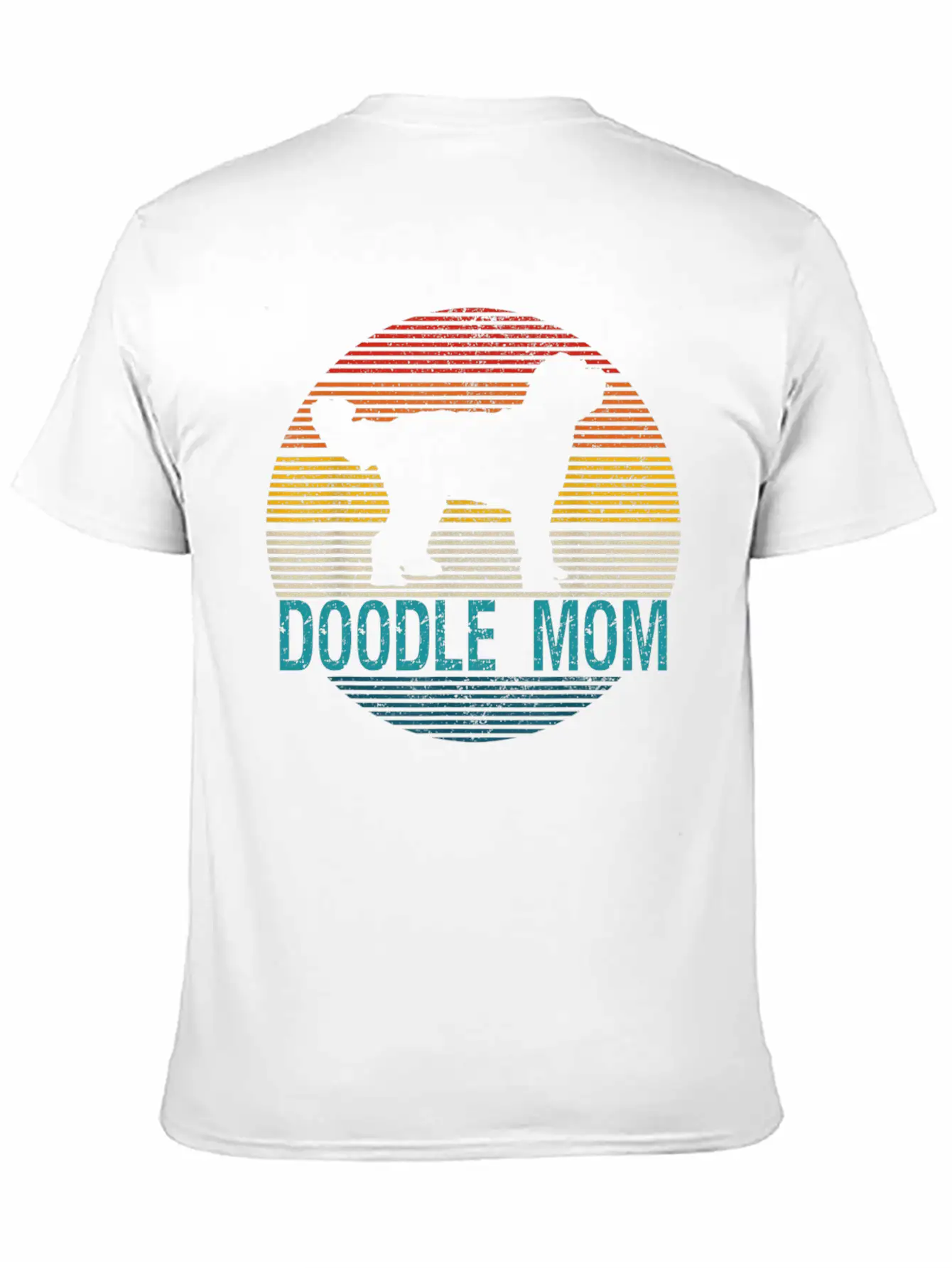 Doodle Mom Dog Owner Unisex Short Sleeve Soft Cotton T-Shirt – Casual Everyday Wear