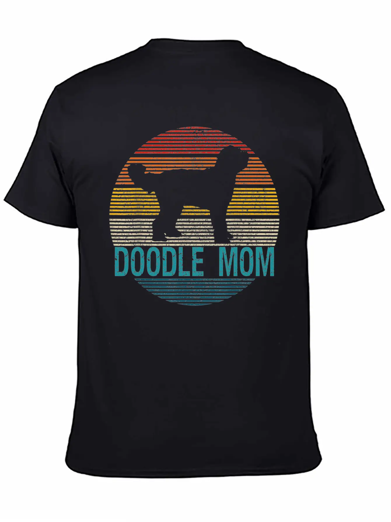 Doodle Mom Dog Owner Unisex Short Sleeve Soft Cotton T-Shirt – Casual Everyday Wear