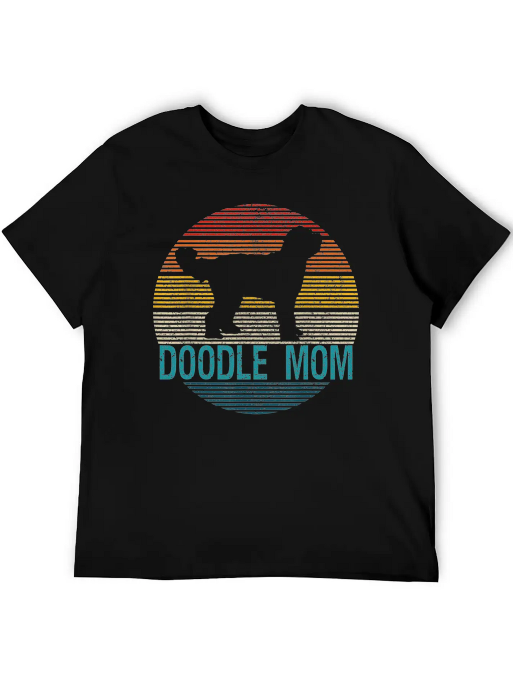 Doodle Mom Dog Owner Unisex Short Sleeve Soft Cotton T-Shirt – Casual Everyday Wear