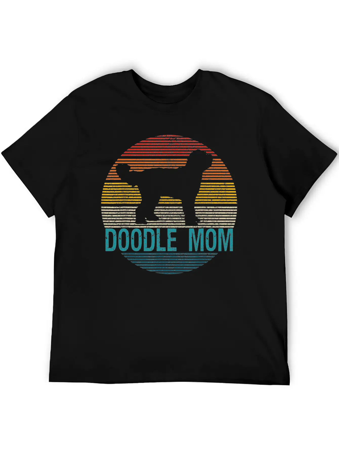 Doodle Mom Dog Owner Unisex Short Sleeve Soft Cotton T-Shirt – Casual Everyday Wear