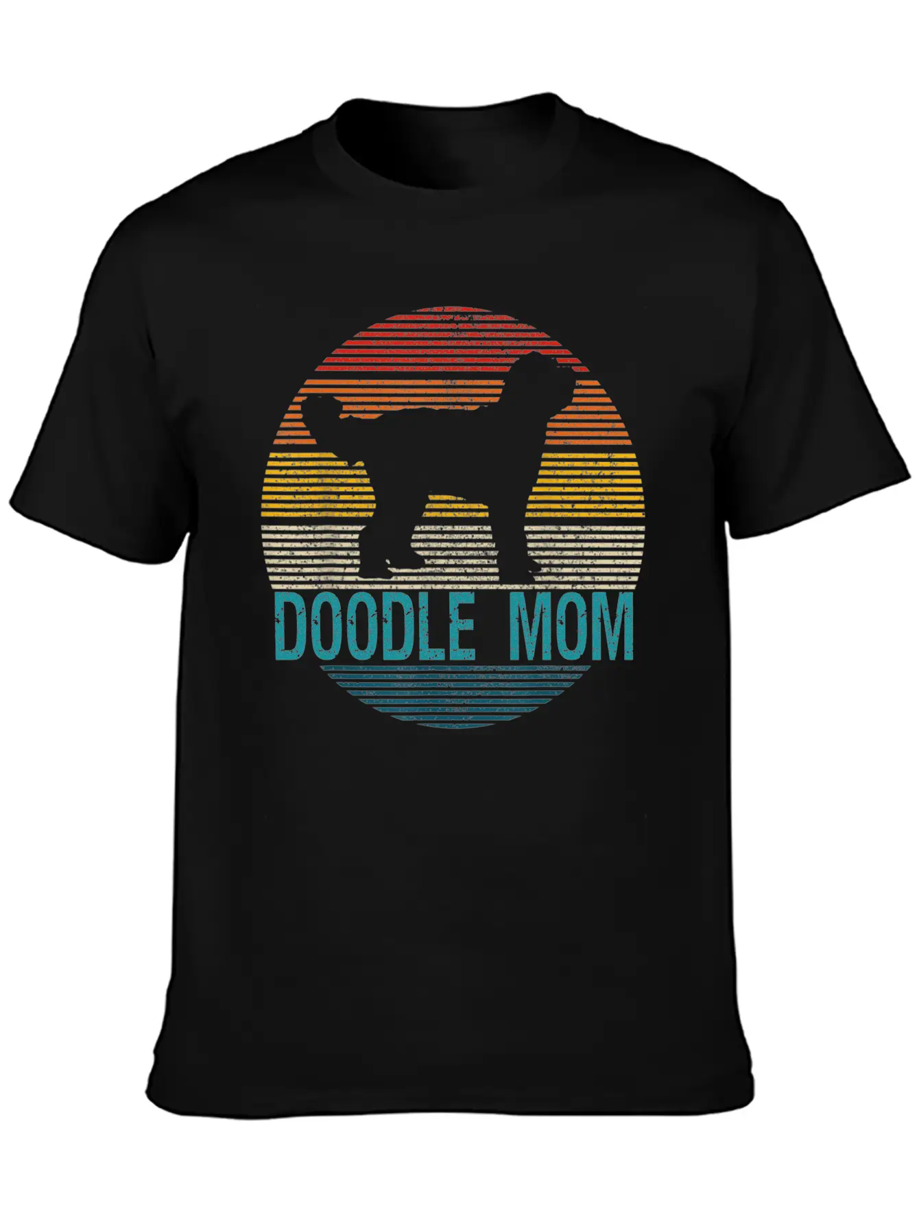 Doodle Mom Dog Owner Unisex Short Sleeve Soft Cotton T-Shirt – Casual Everyday Wear