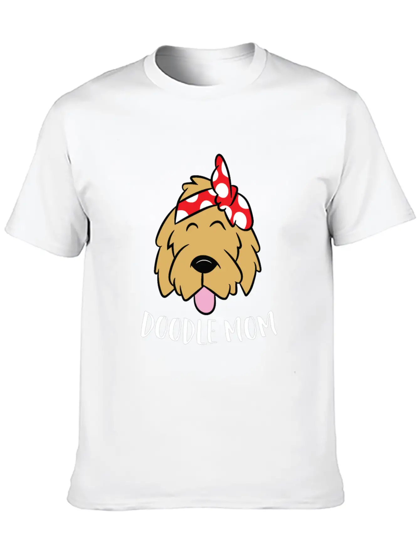Doodle Mom Goldendoodle Mother Doodle Mama Stylish Everyday T-Shirt – Unisex Basic Cotton Tee