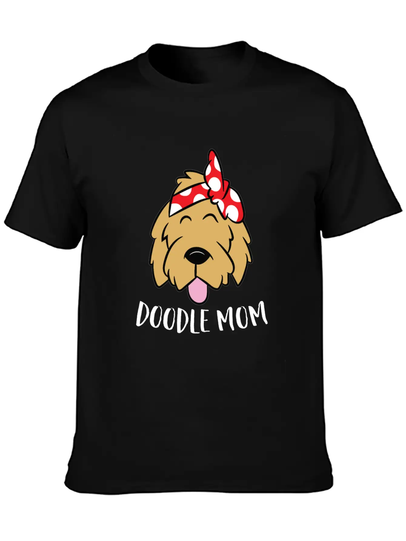 Doodle Mom Goldendoodle Mother Doodle Mama Stylish Everyday T-Shirt – Unisex Basic Cotton Tee