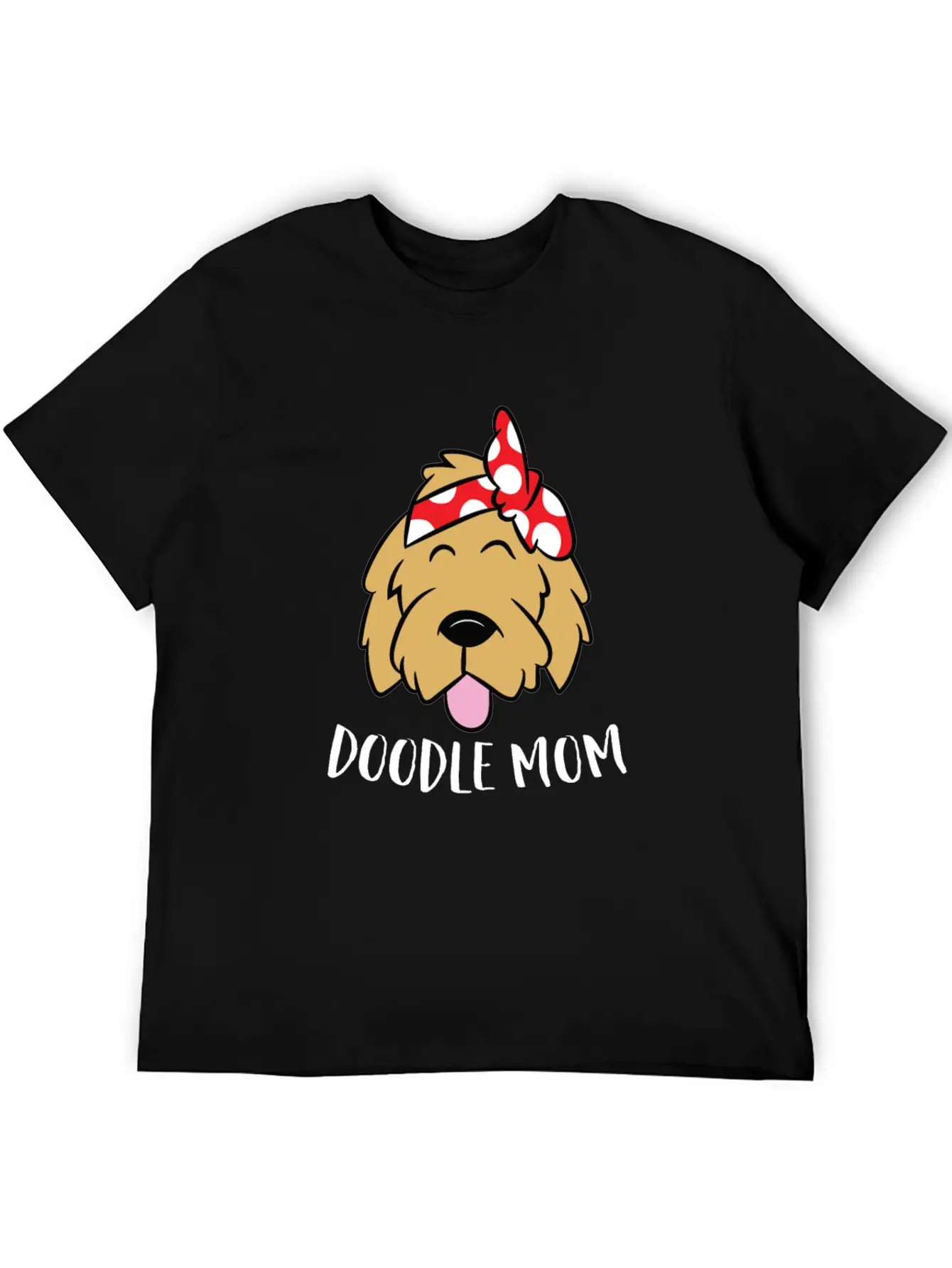 Doodle Mom Goldendoodle Mother Doodle Mama Stylish Everyday T-Shirt – Unisex Basic Cotton Tee