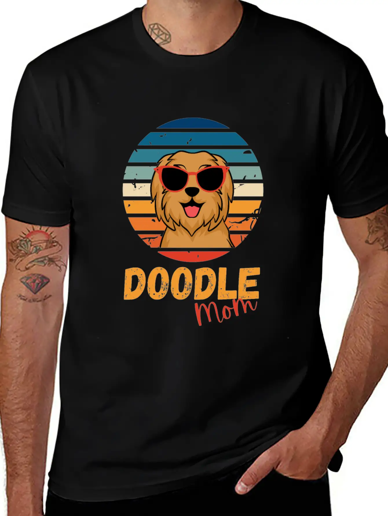 Doodle Mom Unisex Casual T-Shirt – Clean Design For Daily Comfort