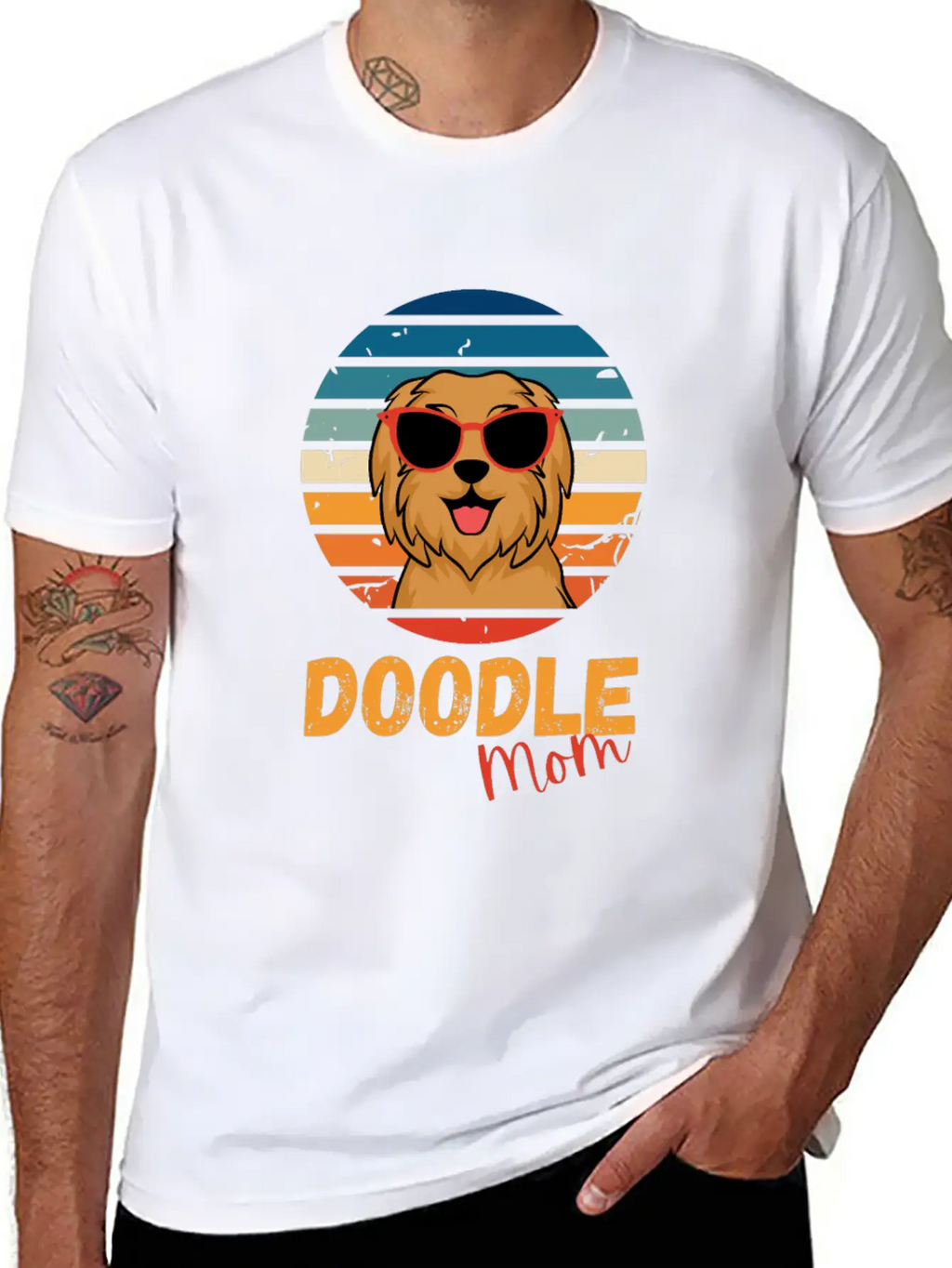 Doodle Mom Unisex Casual T-Shirt – Clean Design For Daily Comfort