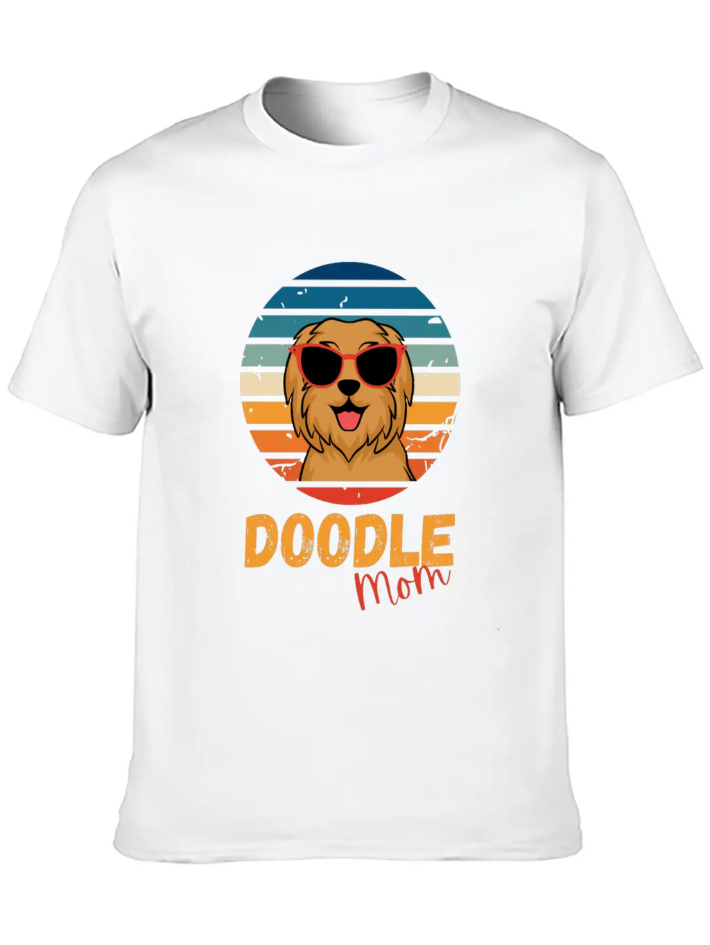 Doodle Mom Unisex Casual T-Shirt – Clean Design For Daily Comfort
