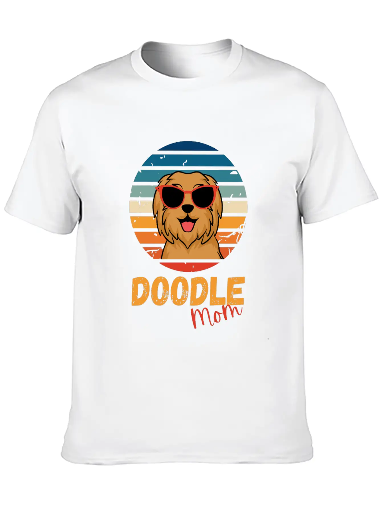 Doodle Mom Unisex Casual T-Shirt – Clean Design For Daily Comfort