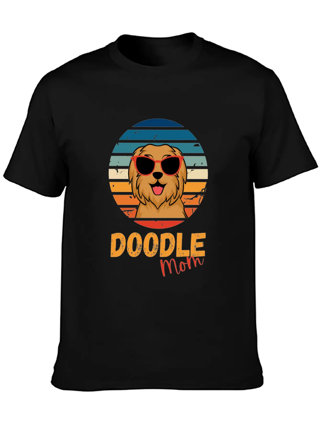 Doodle Mom Unisex Casual T-Shirt – Clean Design For Daily Comfort