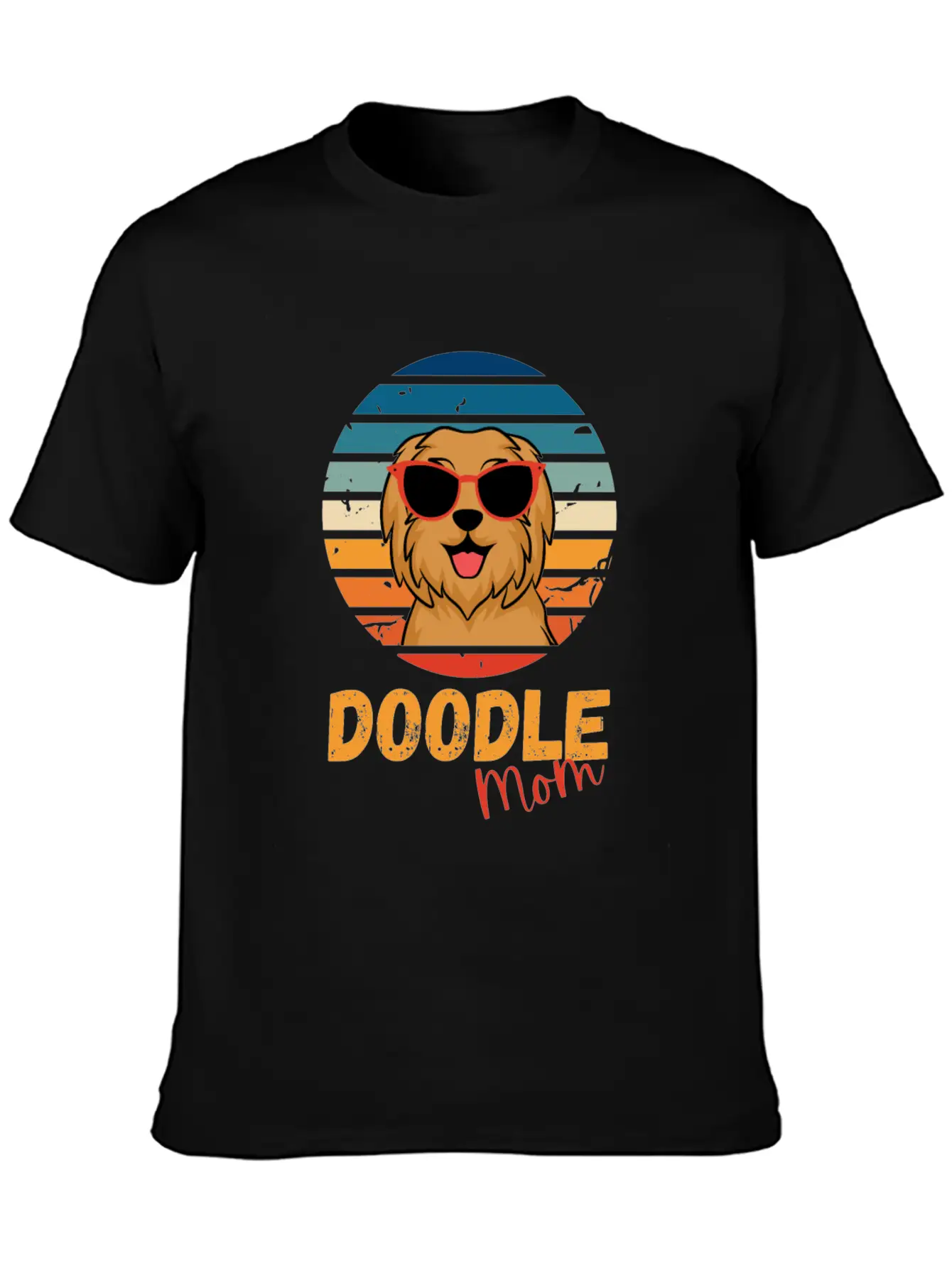 Doodle Mom Unisex Casual T-Shirt – Clean Design For Daily Comfort