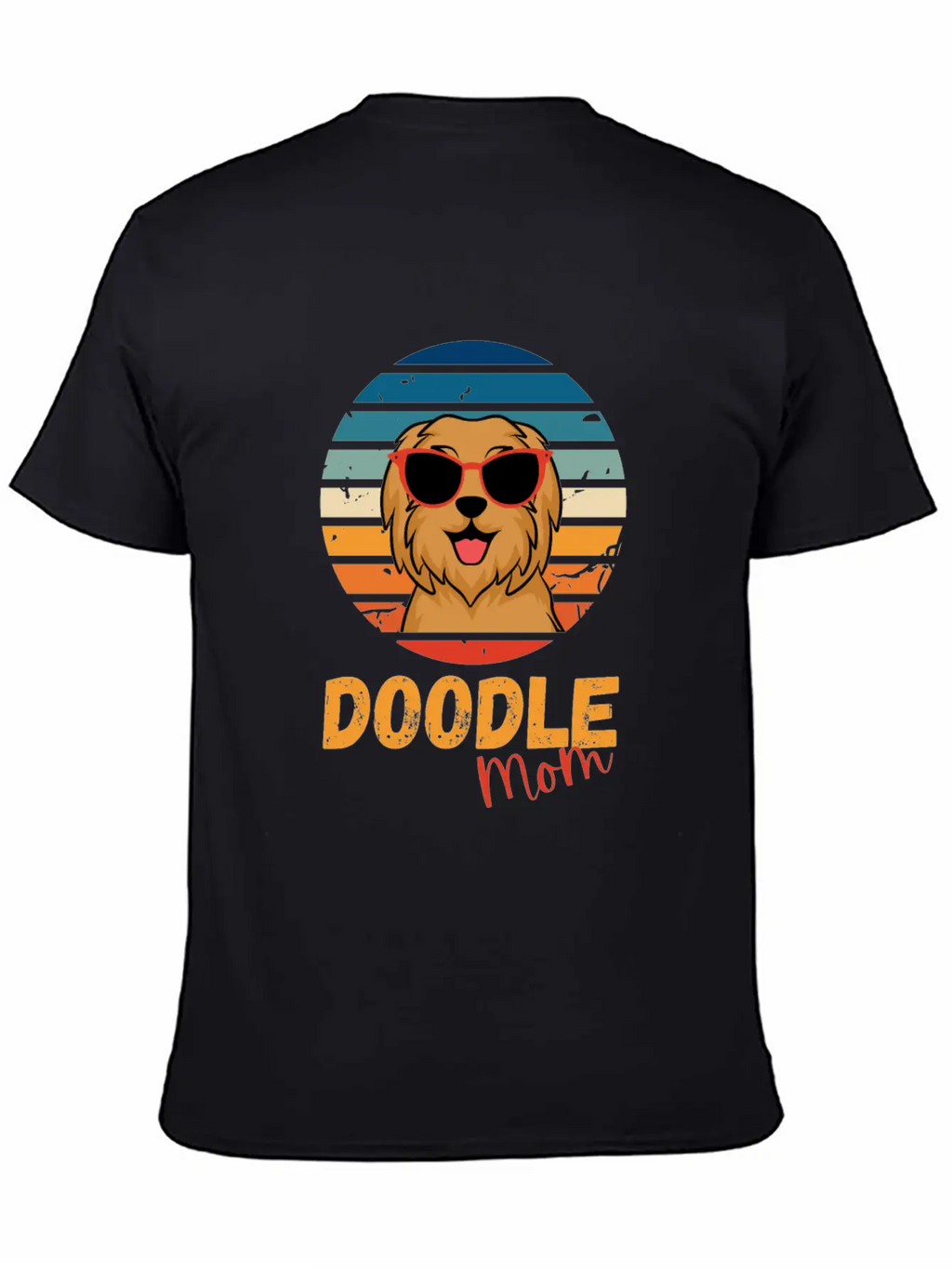 Doodle Mom Unisex Casual T-Shirt – Clean Design For Daily Comfort