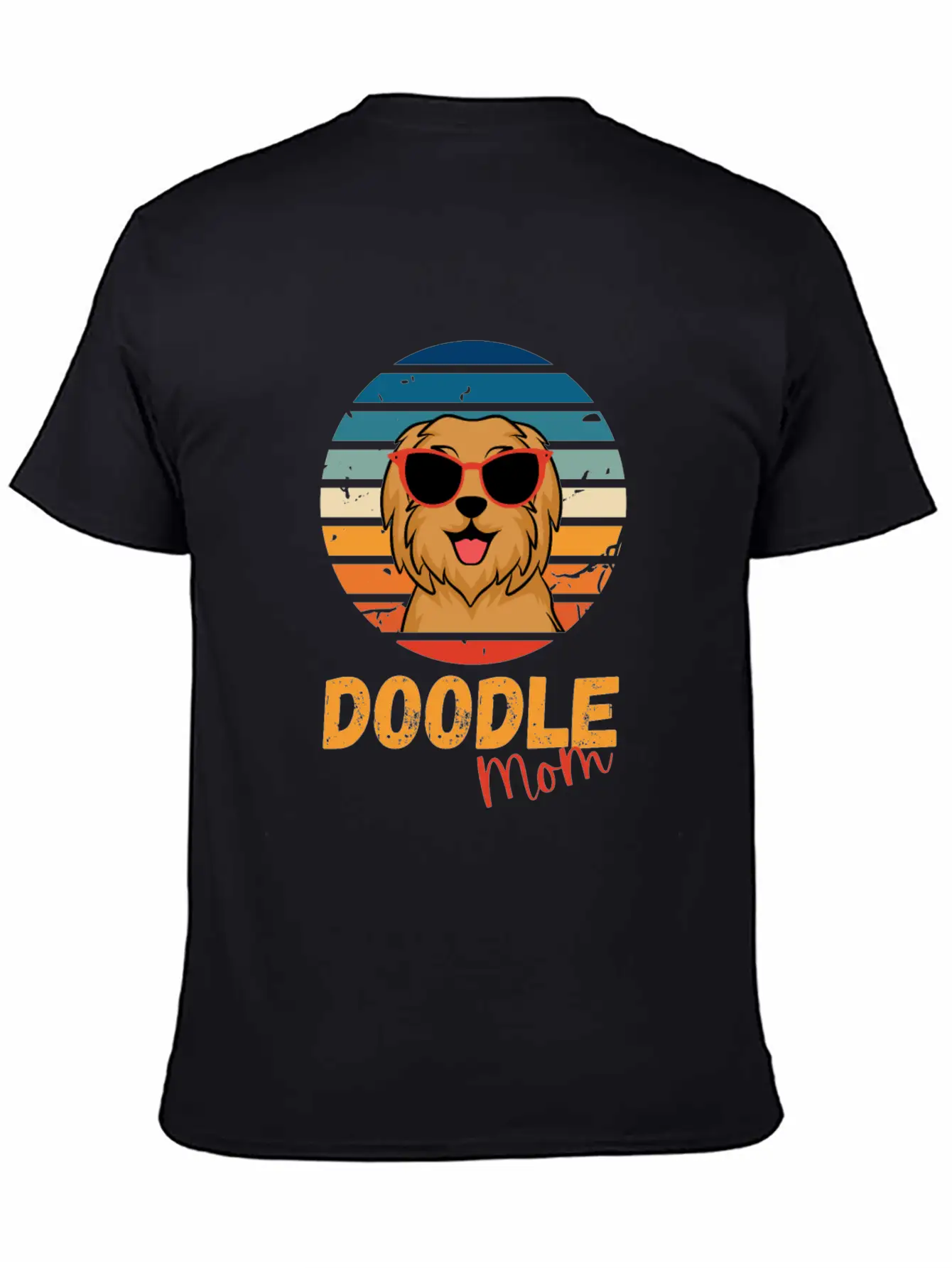 Doodle Mom Unisex Casual T-Shirt – Clean Design For Daily Comfort