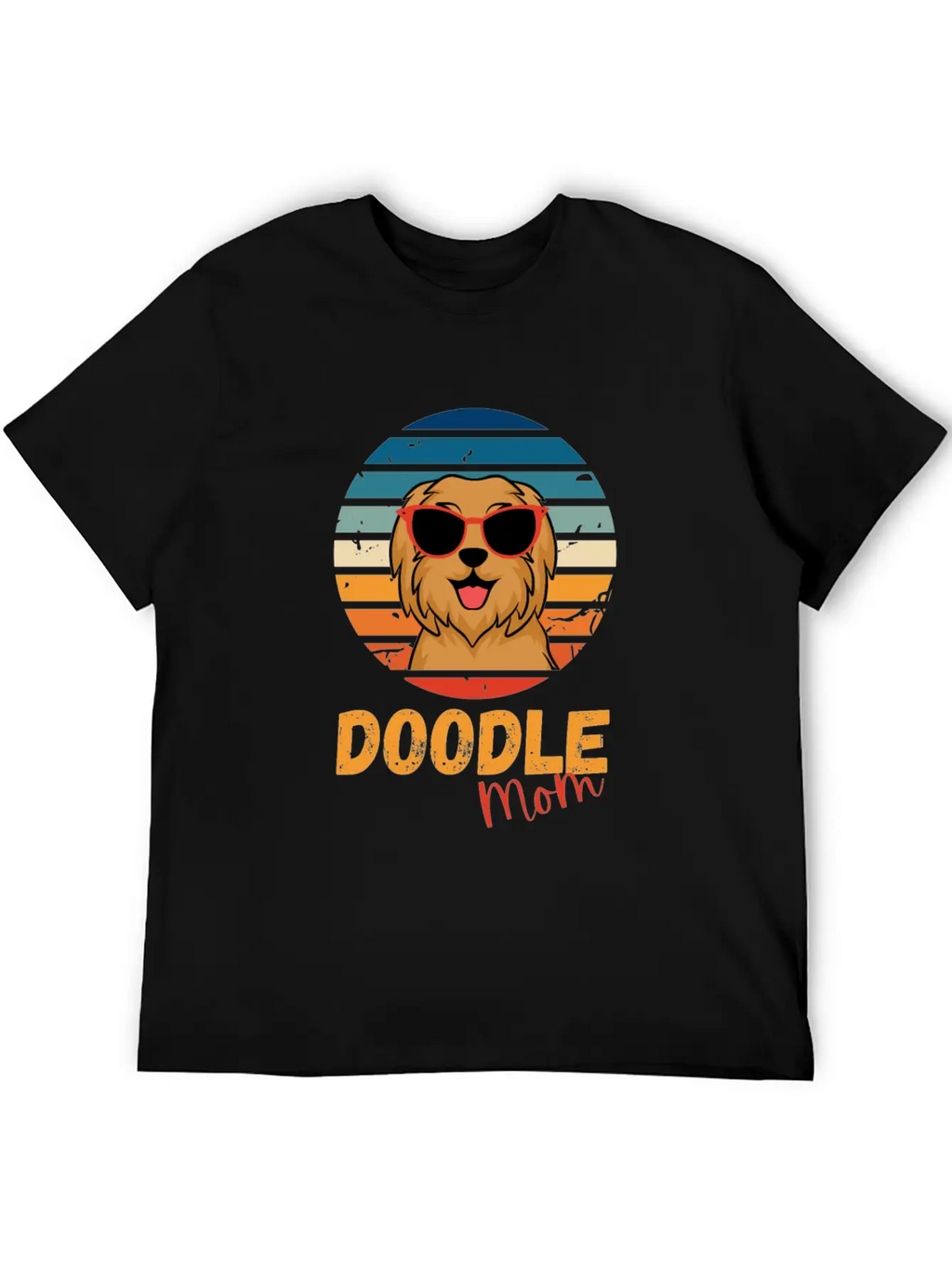 Doodle Mom Unisex Casual T-Shirt – Clean Design For Daily Comfort