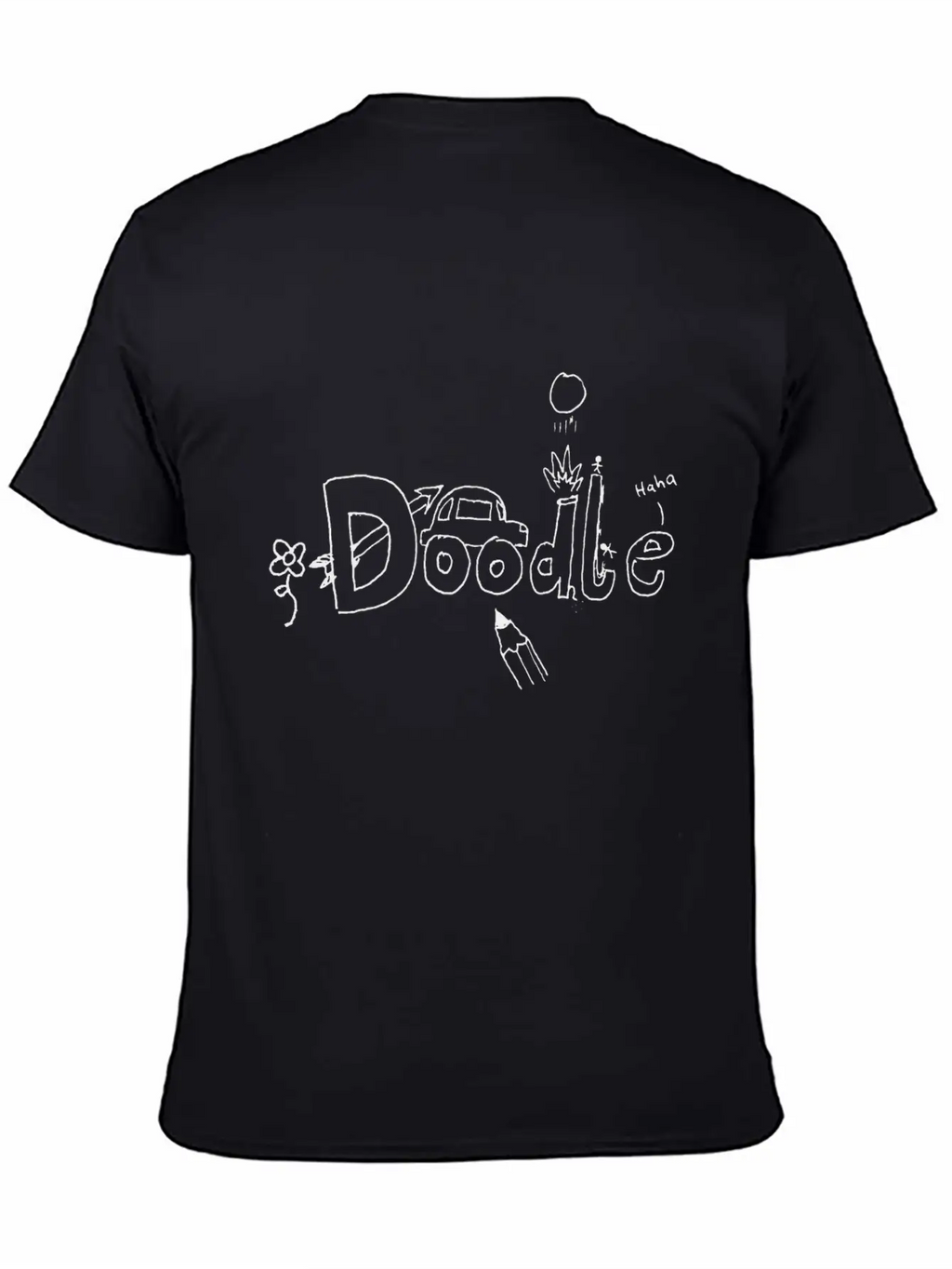 Doodle Unisex Casual T-Shirt – Clean Design For Daily Comfort