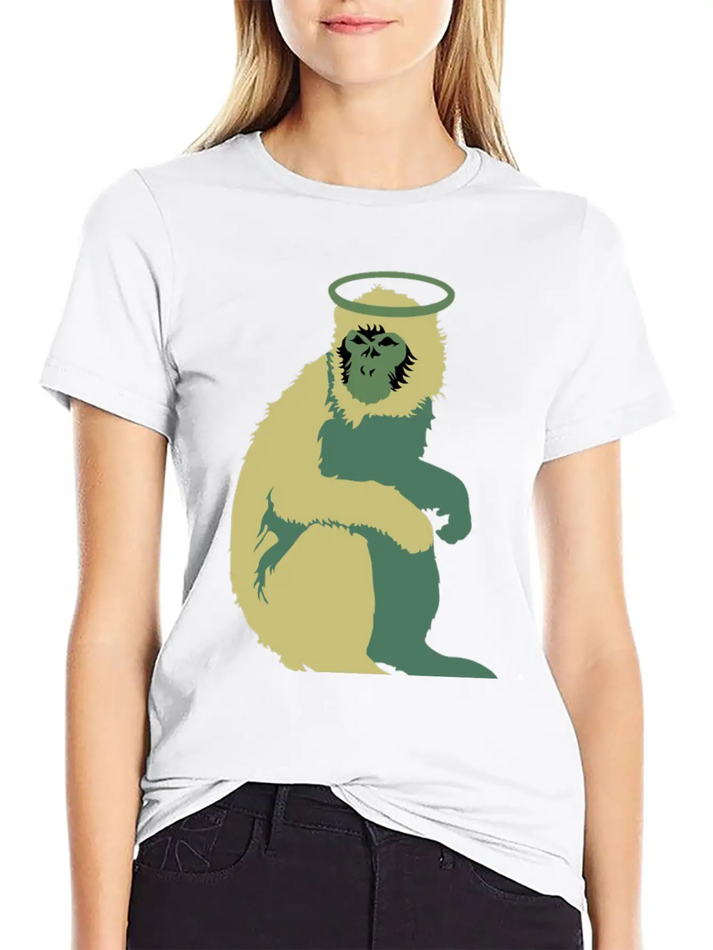 Doolittle Monkey Unisex Short Sleeve Soft Cotton T-Shirt – Casual Everyday Wear