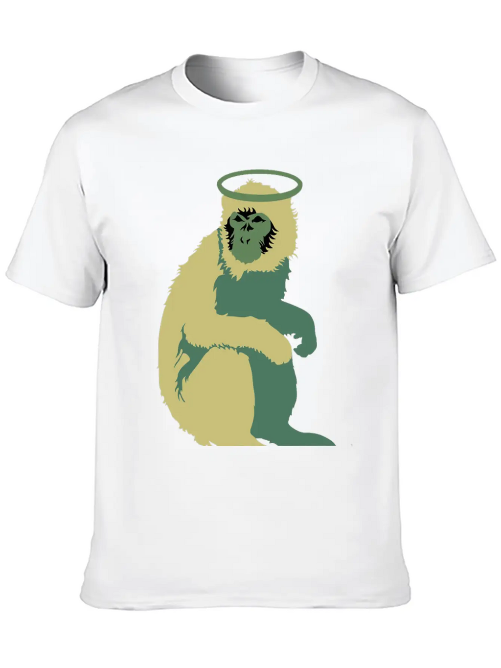 Doolittle Monkey Unisex Short Sleeve Soft Cotton T-Shirt – Casual Everyday Wear