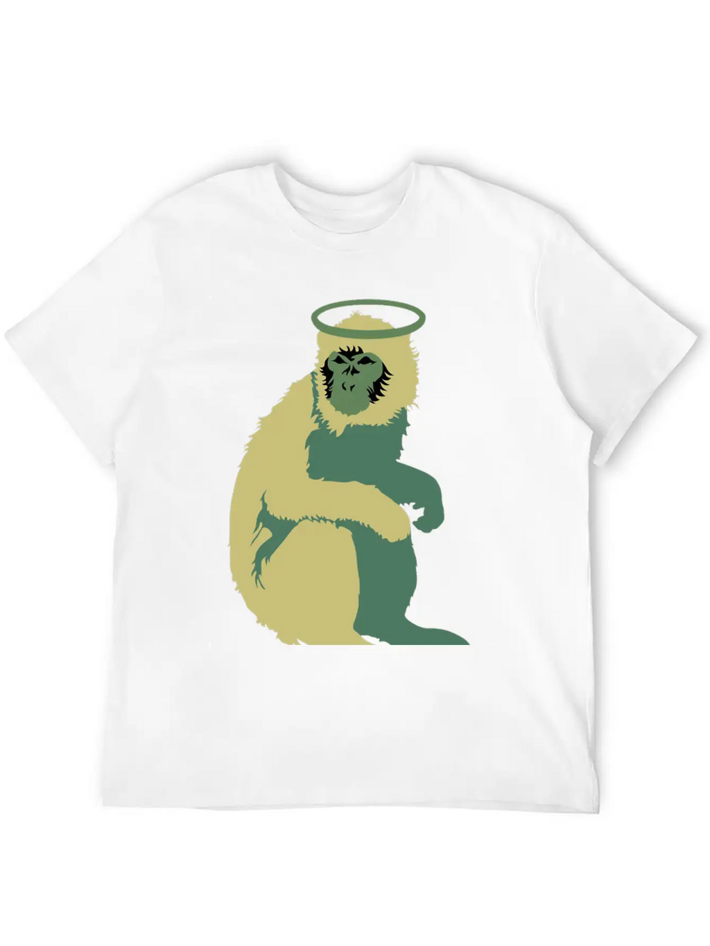 Doolittle Monkey Unisex Short Sleeve Soft Cotton T-Shirt – Casual Everyday Wear