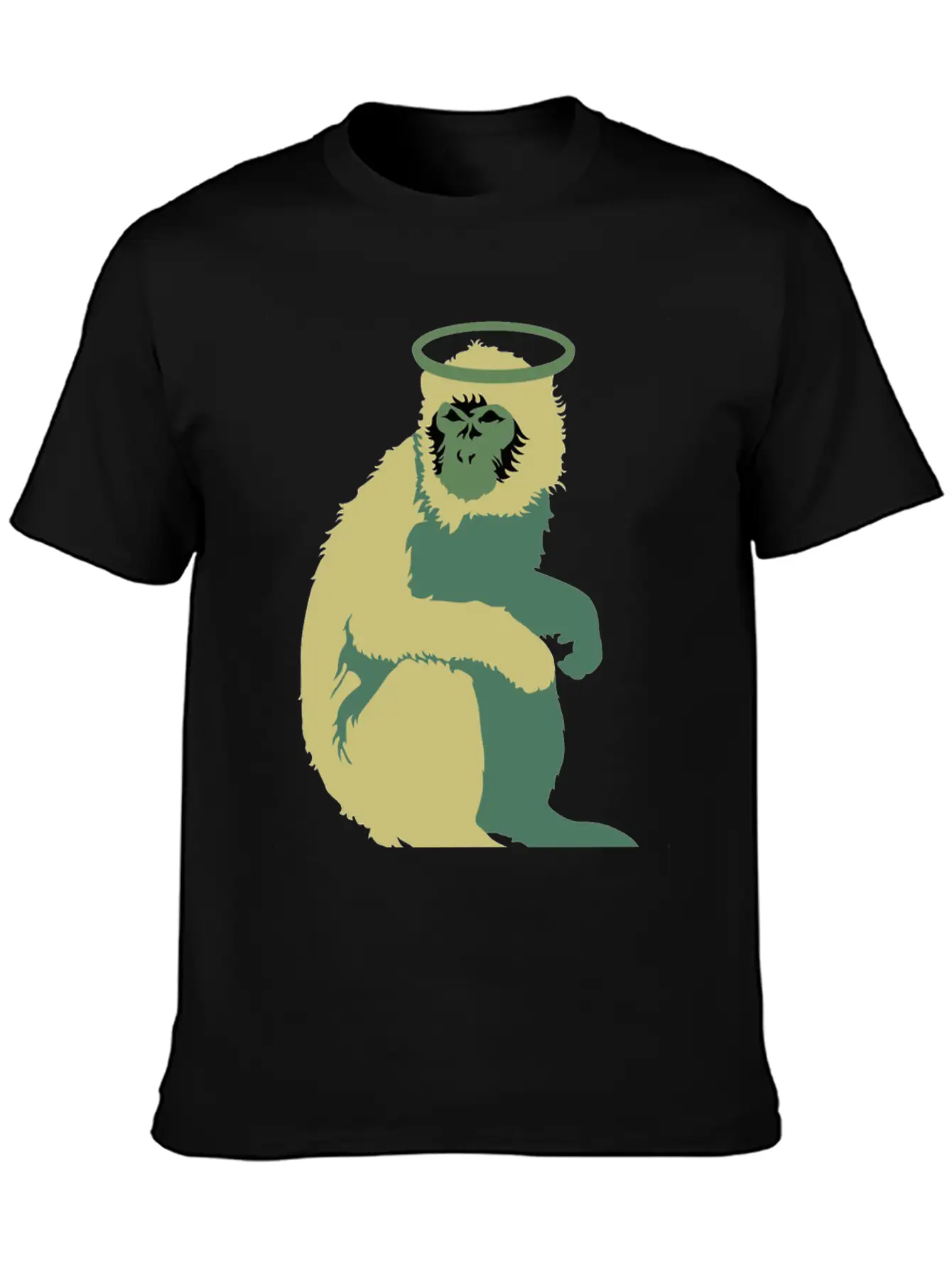 Doolittle Monkey Unisex Short Sleeve Soft Cotton T-Shirt – Casual Everyday Wear