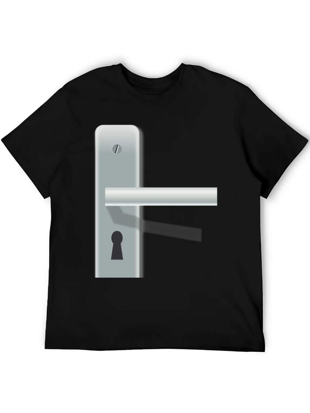 Doorlatch With Lock Breathable Soft Cotton T-Shirt – Timeless Casual Look
