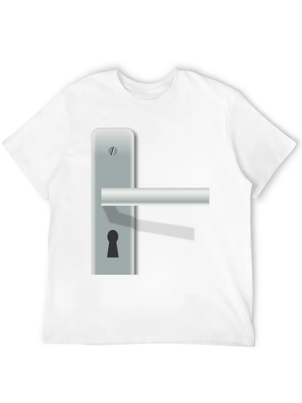 Doorlatch With Lock Breathable Soft Cotton T-Shirt – Timeless Casual Look